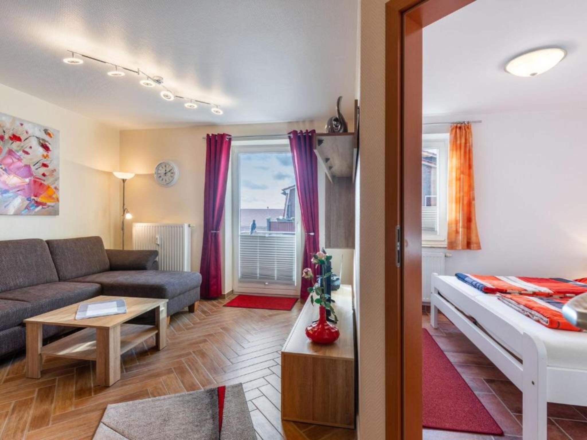 Outdoor terrace and views at Laura 13 in Boltenhagen