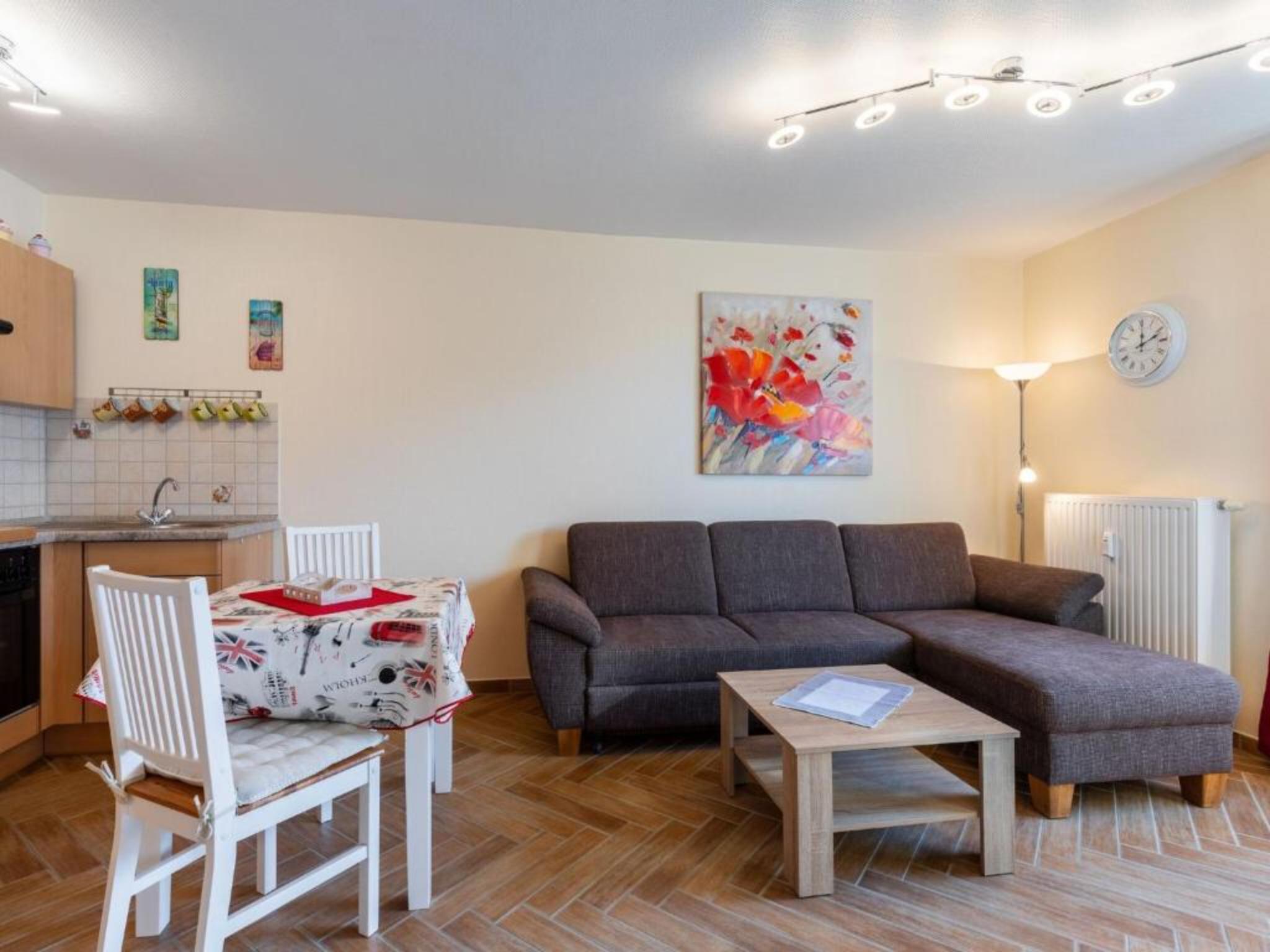 Modern kitchen at Laura 13 in Boltenhagen