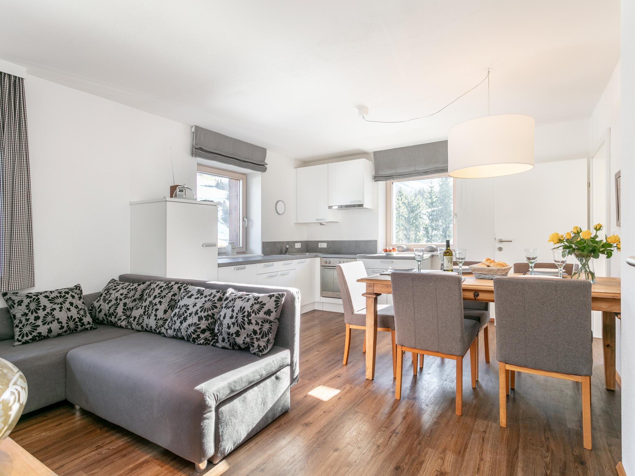 Bedroom with comfortable beds at Gamsraute in Wildschönau