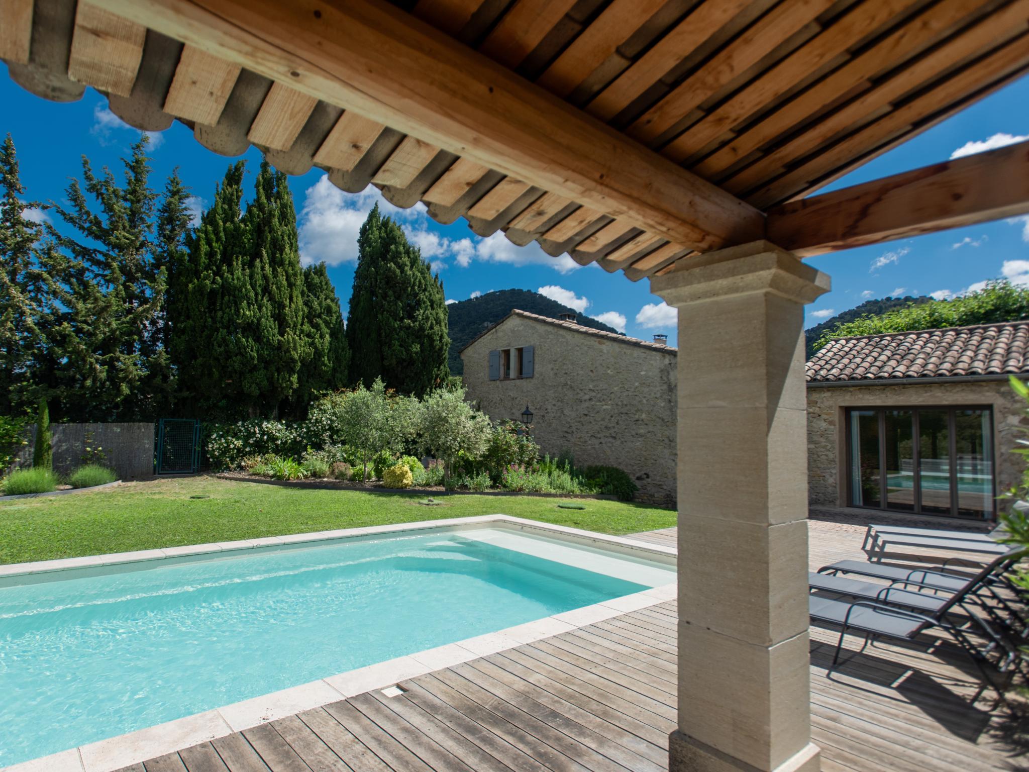 Living area at Bastide St John in Séguret
