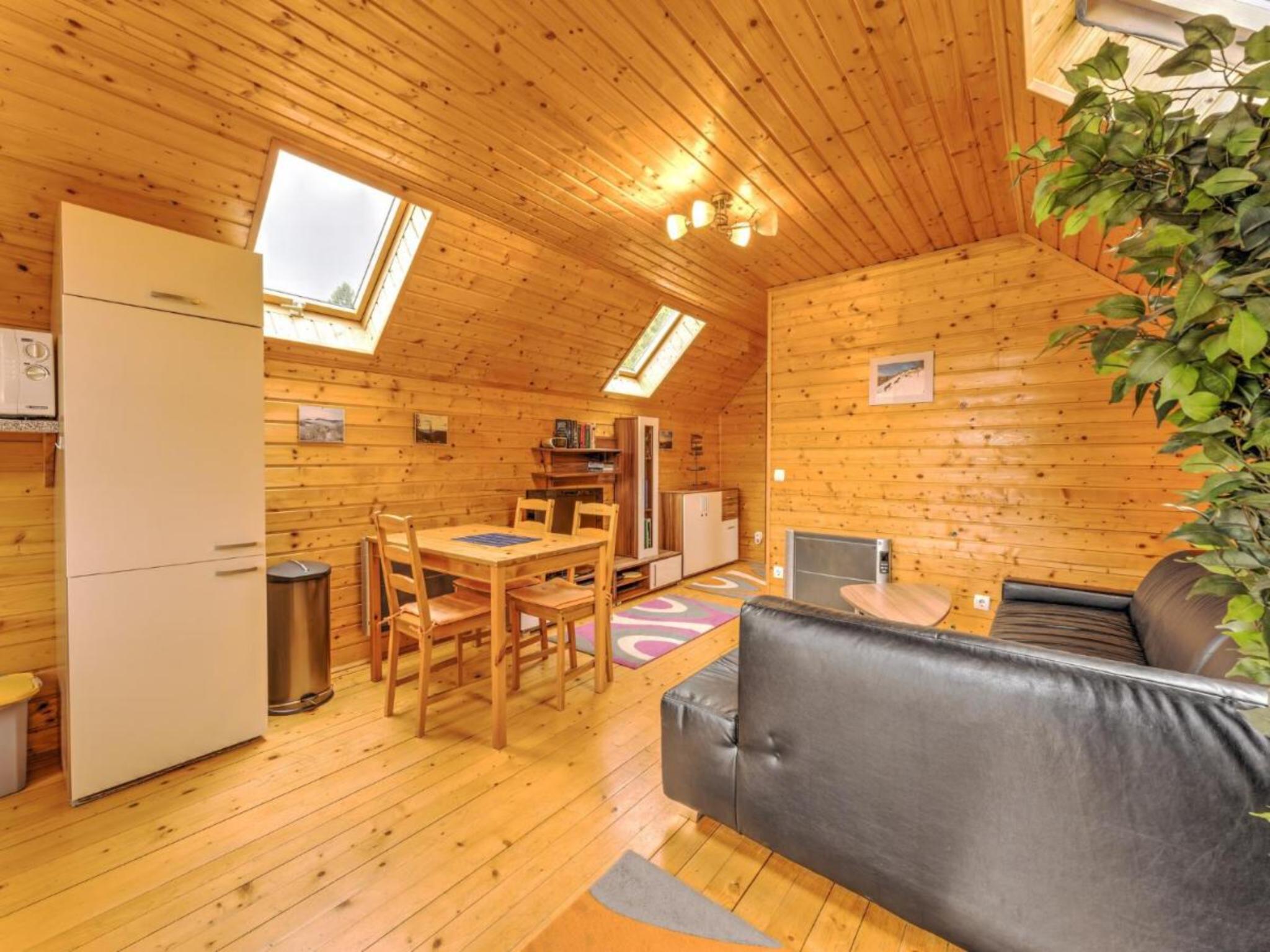 Bedroom with comfortable beds at Karawankenpanorama S in Liebenfels