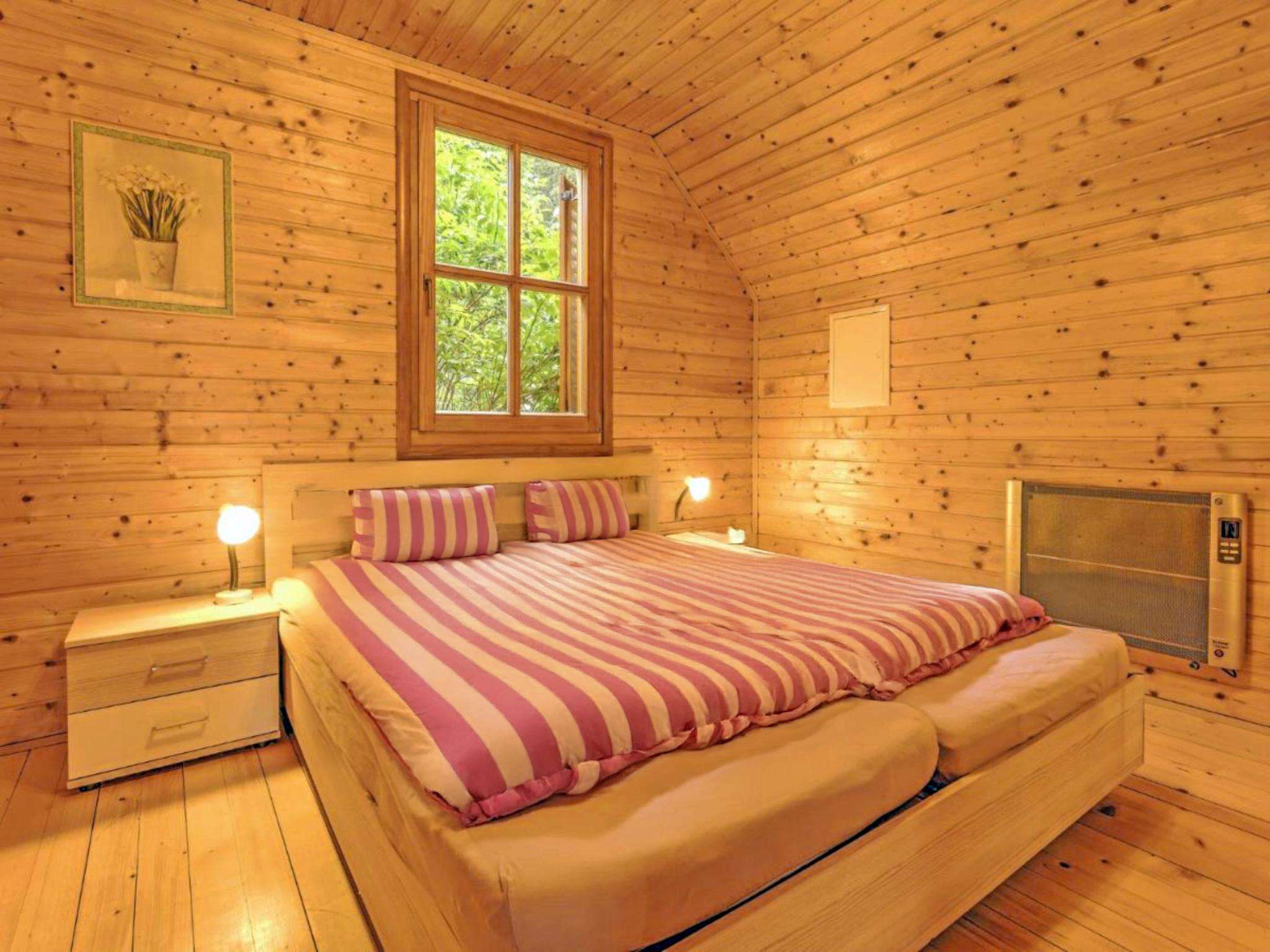 Swimming pool area at Karawankenpanorama S in Liebenfels