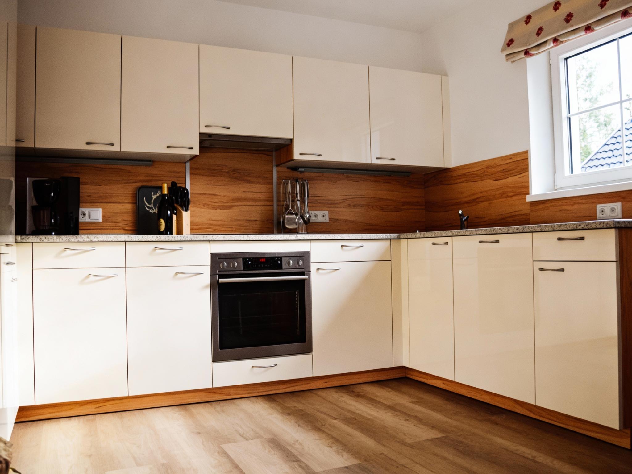 Modern kitchen at Sauna Chalet Ahorn in Bad Kleinkirchheim