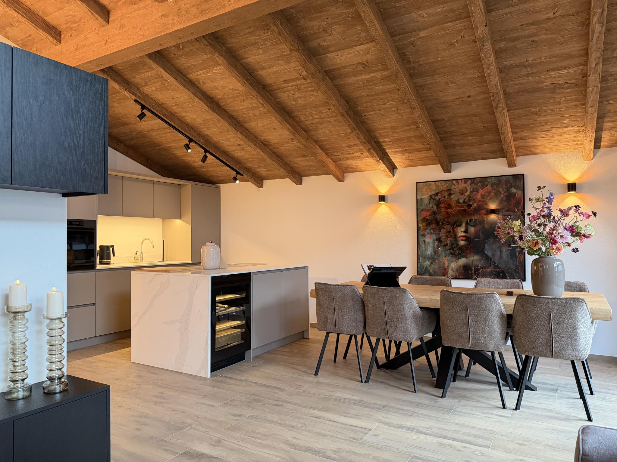 Living area at Chalet Heidn Alm in Eben im Pongau