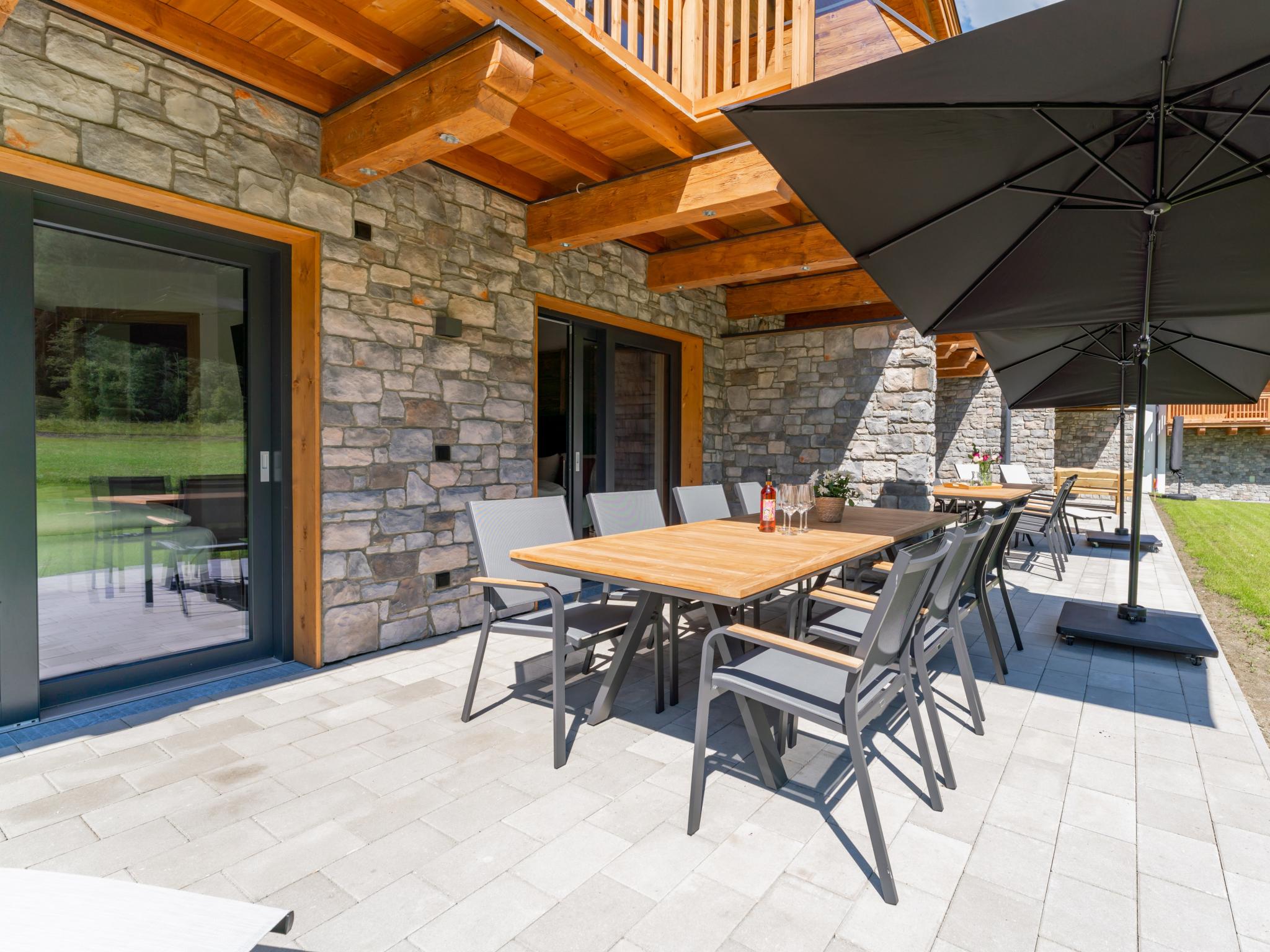 Living area at Tauernlodge Amadeiro Im Pongau in Eben im Pongau