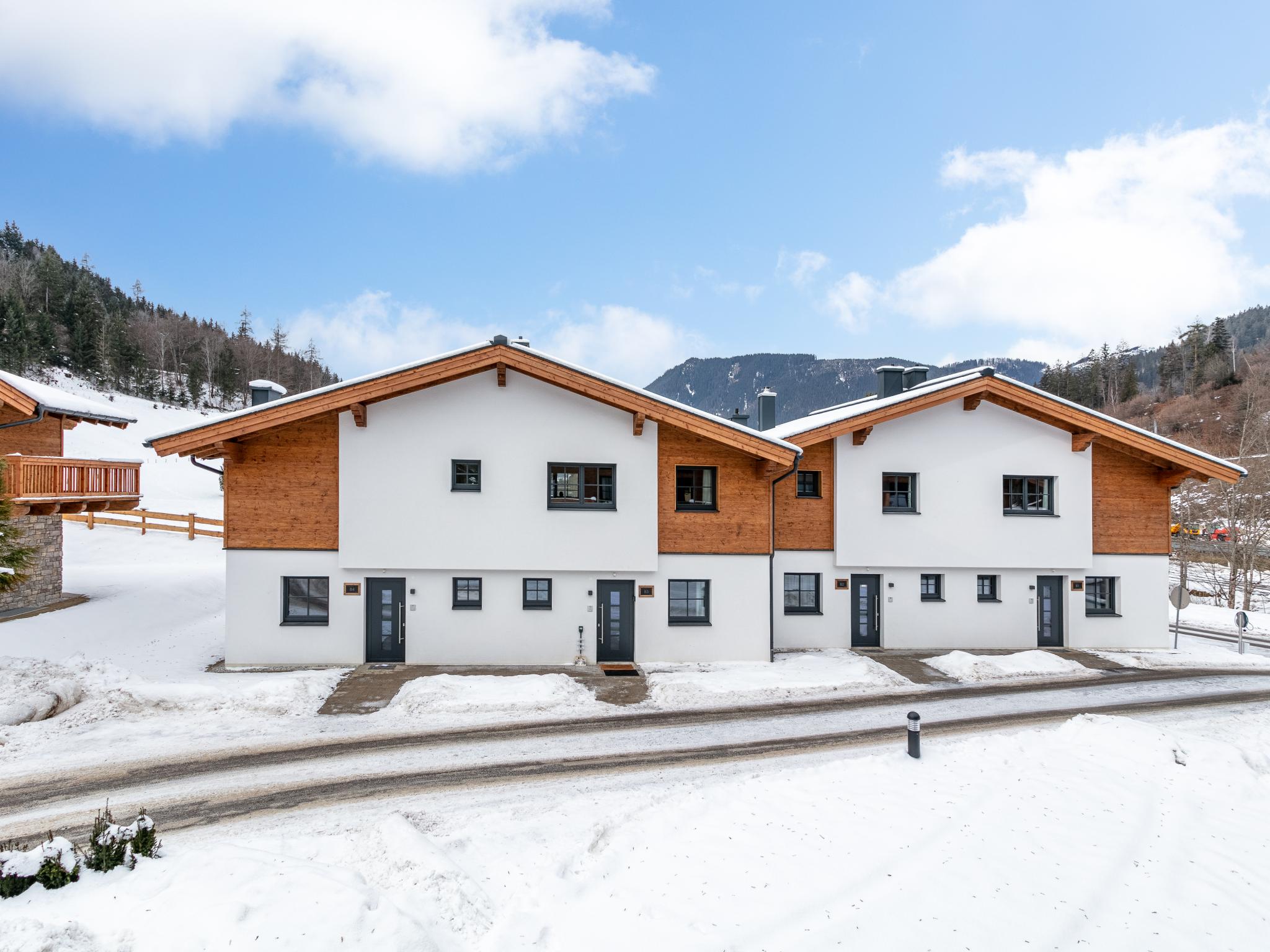 Bedroom with comfortable beds at Tauernlodge Amadeiro Im Pongau in Eben im Pongau