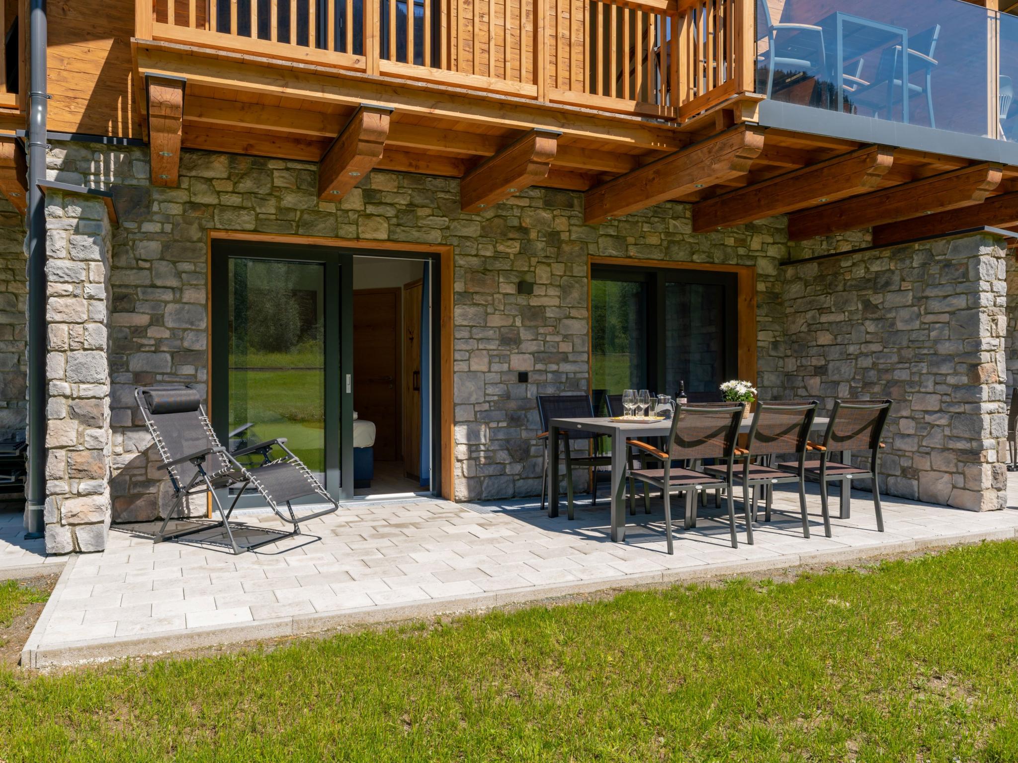 Living area at Tauernlodge Eben E1 in Eben im Pongau