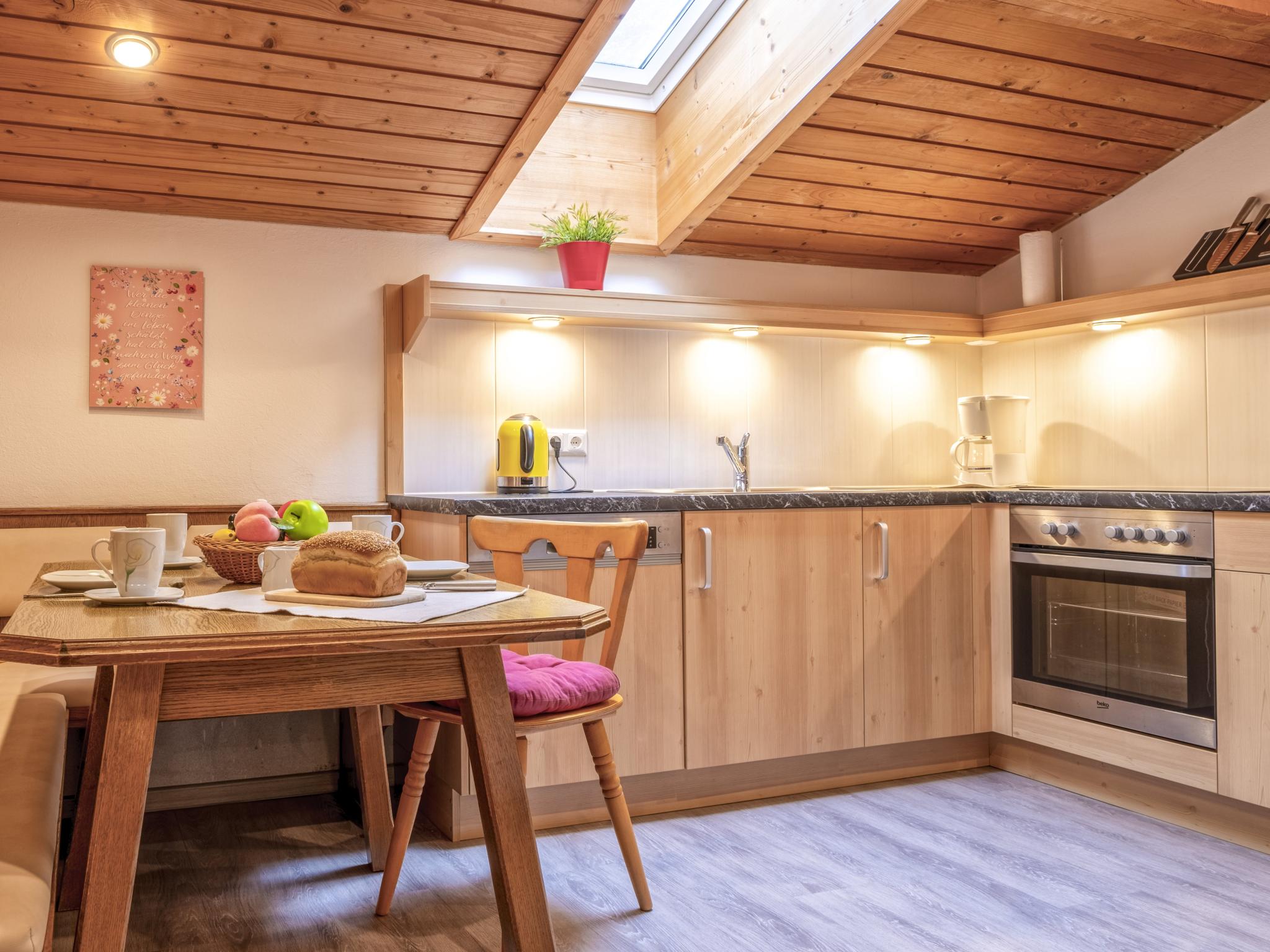 Modern kitchen at Tiroler Bergtraum Top 1 in Wildschönau