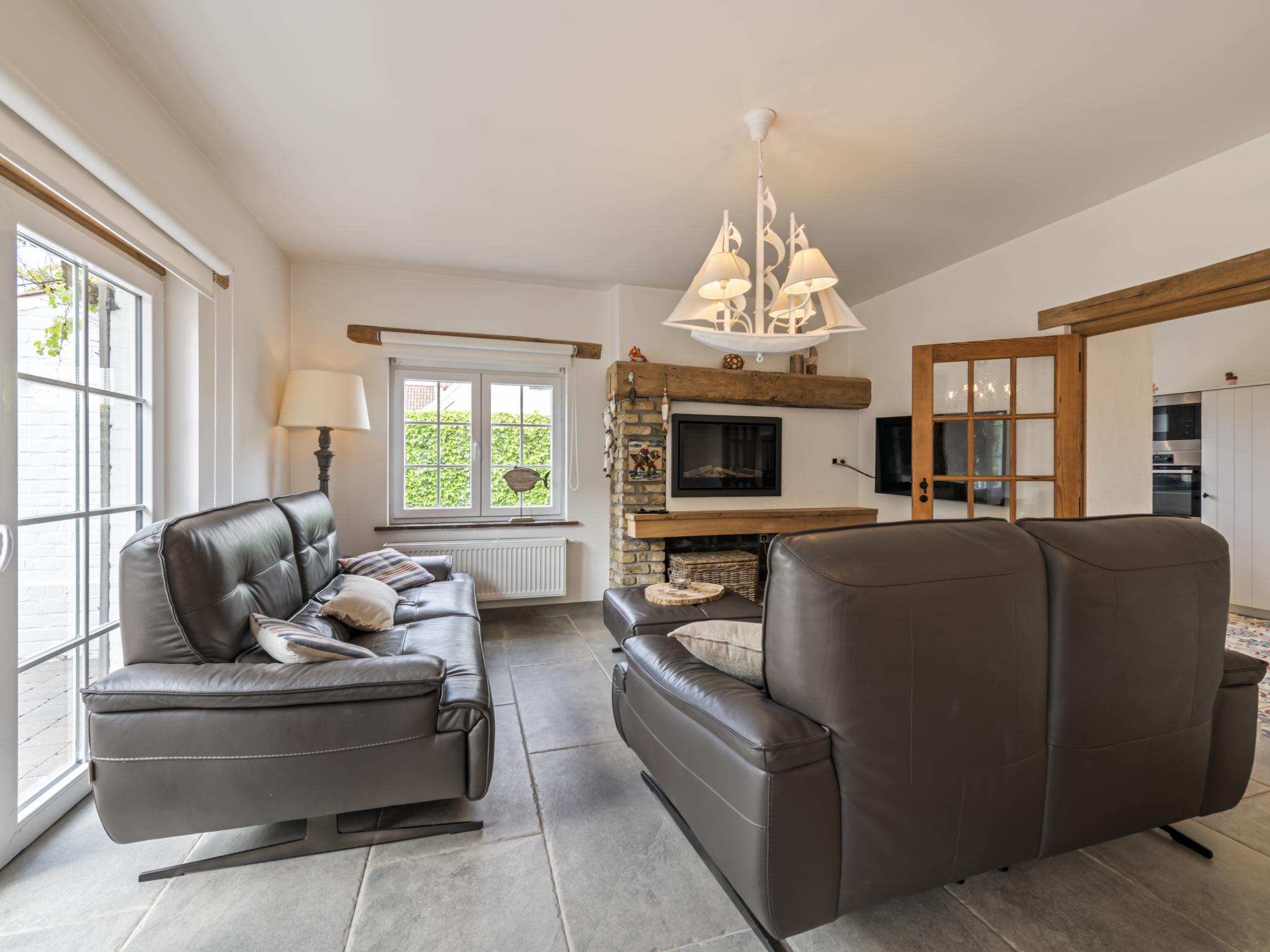 Living area at Niels in Nieuwpoort