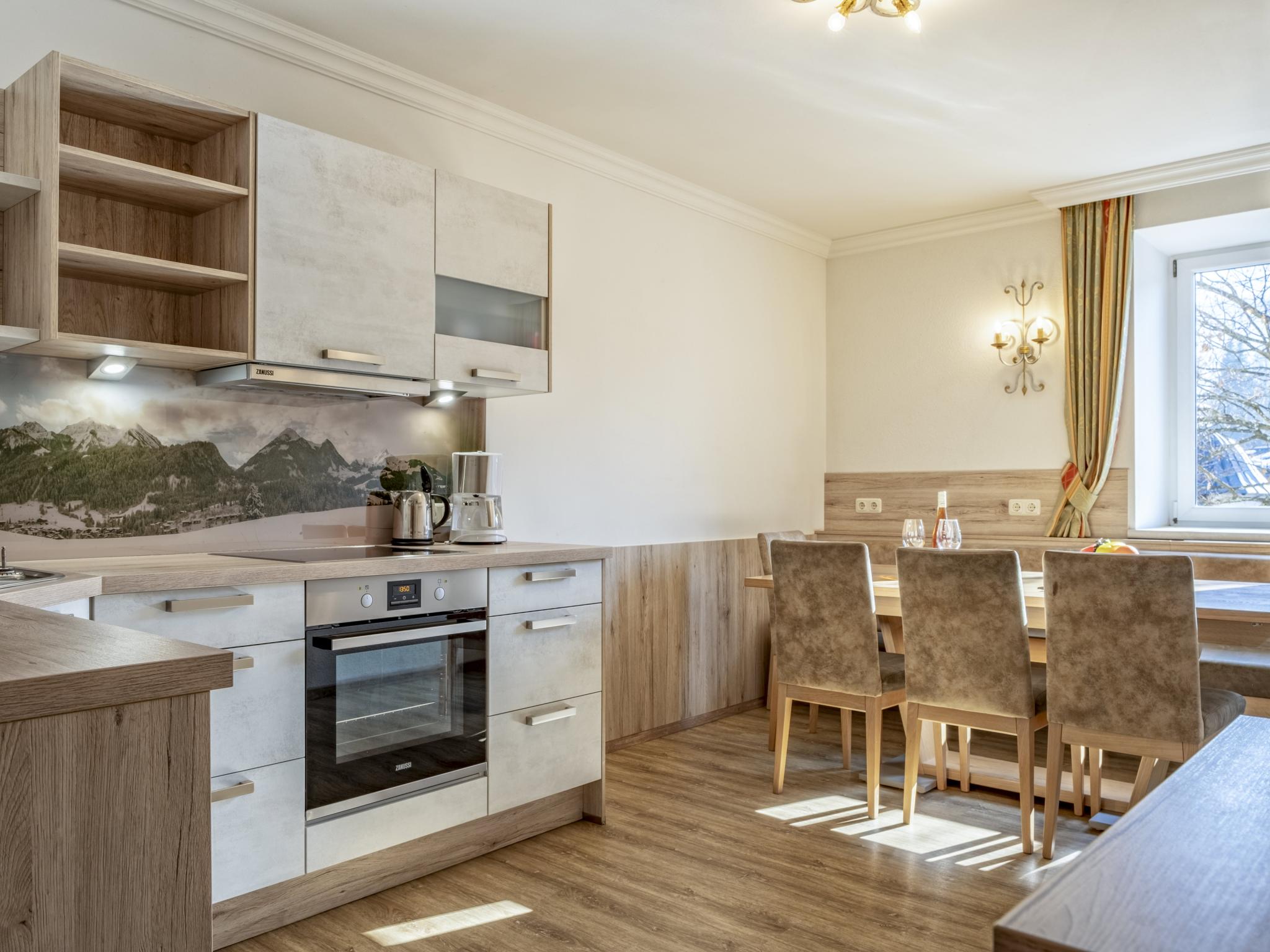 Modern kitchen at Bergzeit Fieberbrunn 2 in Fieberbrunn