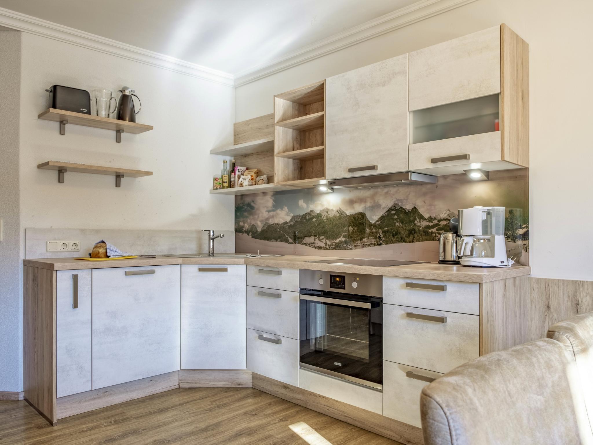 Modern kitchen at Bergzeit Fieberbrunn in Fieberbrunn