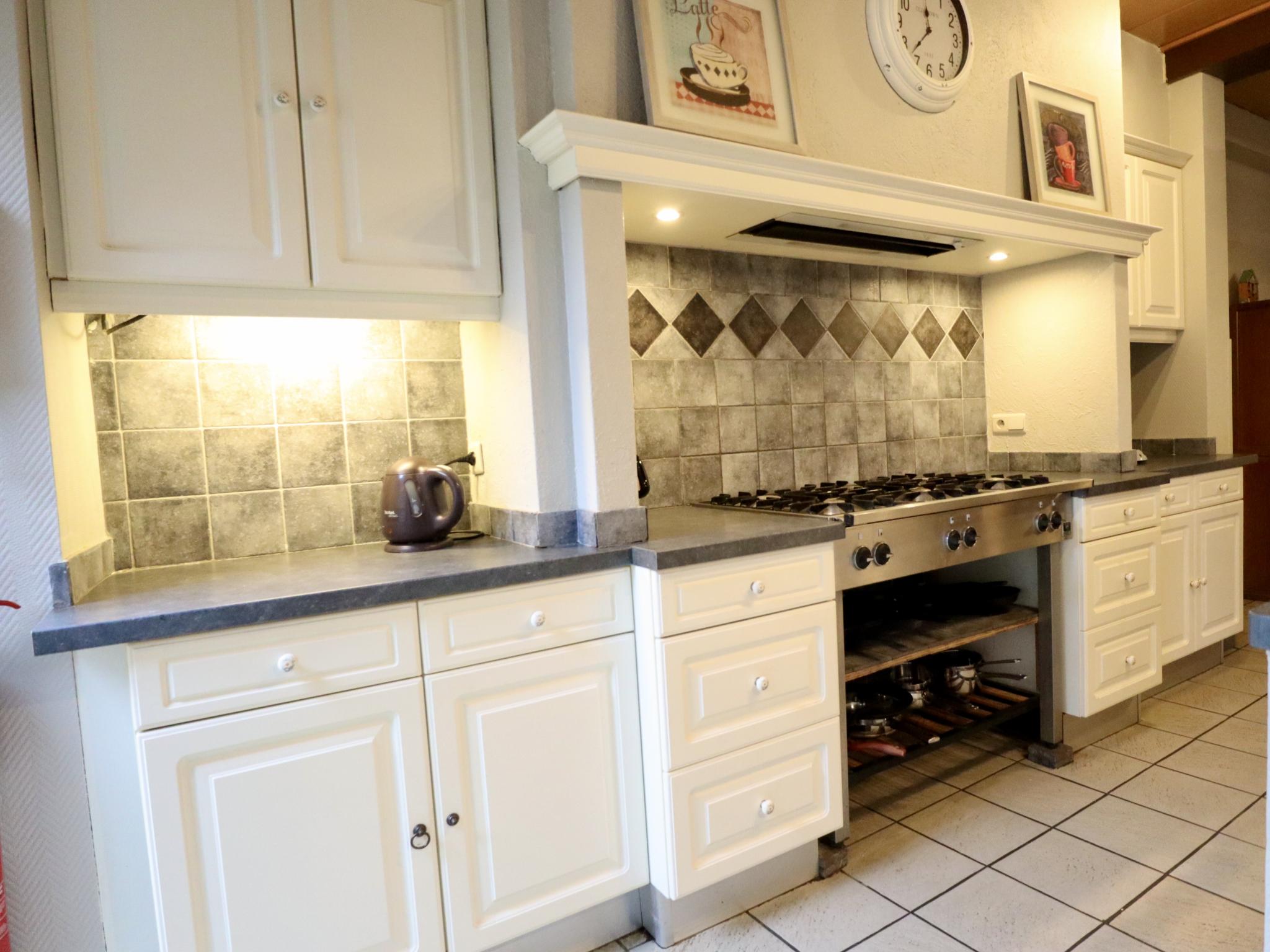 Outdoor terrace and views at Le GitAnne in Sourbrodt