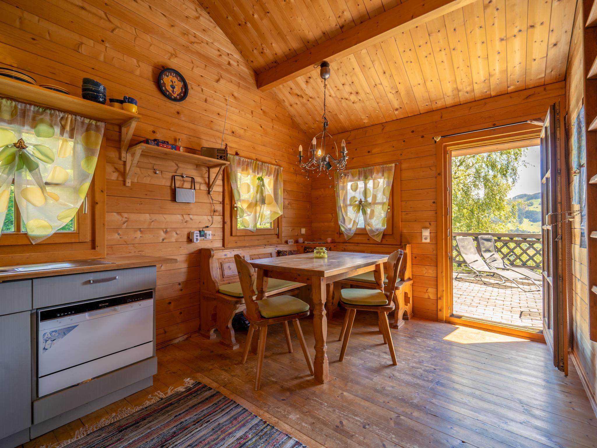 Living area at Pauls-Hütte in Hippach-Schwendberg