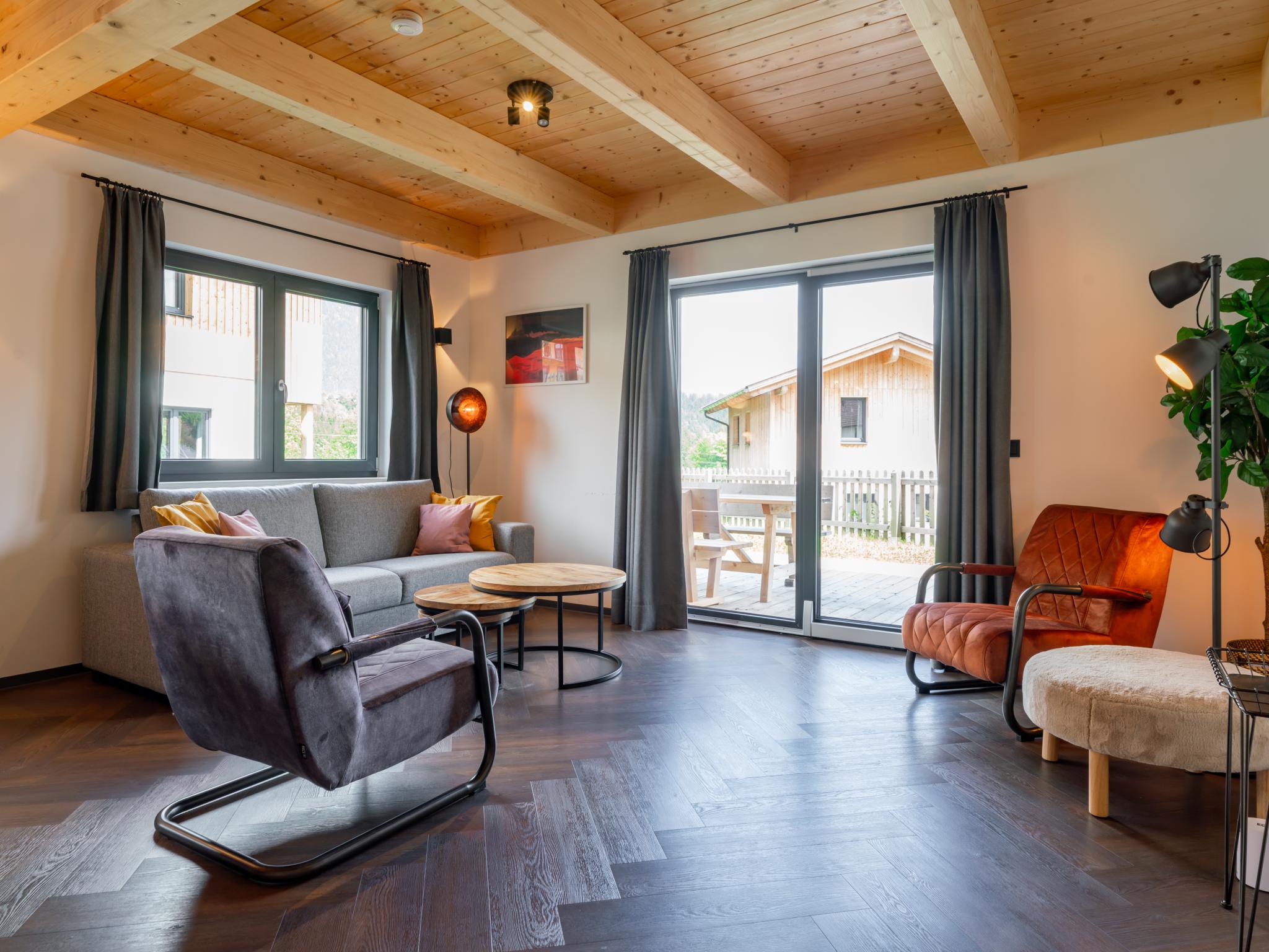 Living area at Obermöschach 10B in Hermagor-Pressegger See