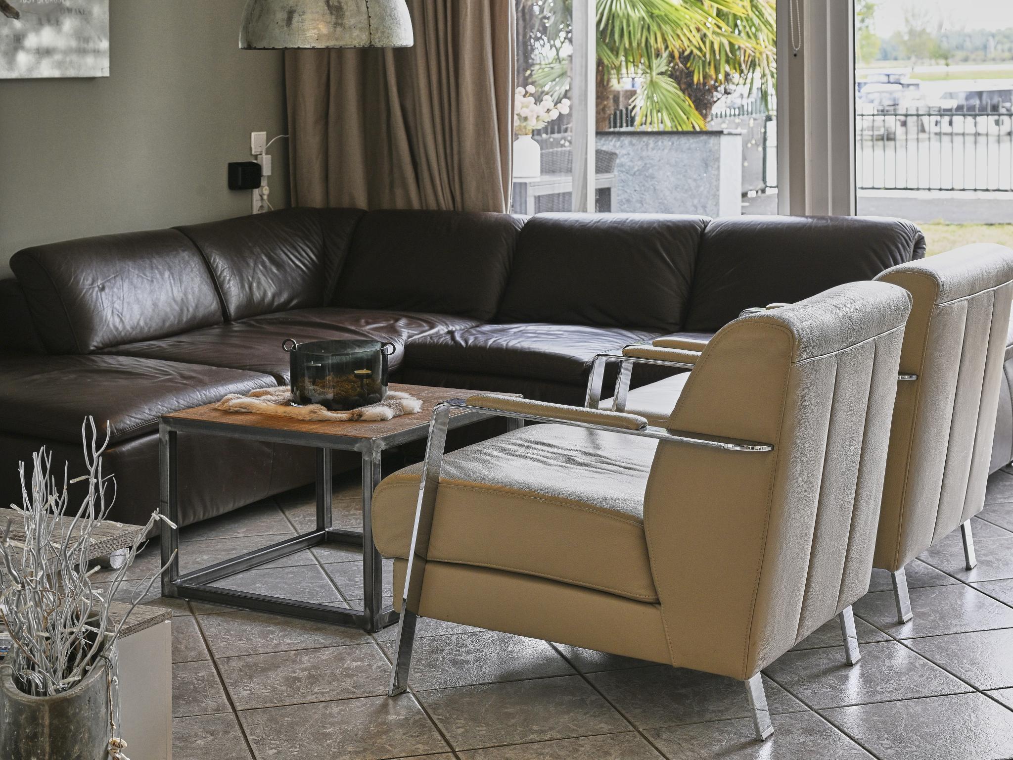 Living area at Maaszicht in Stevensweert