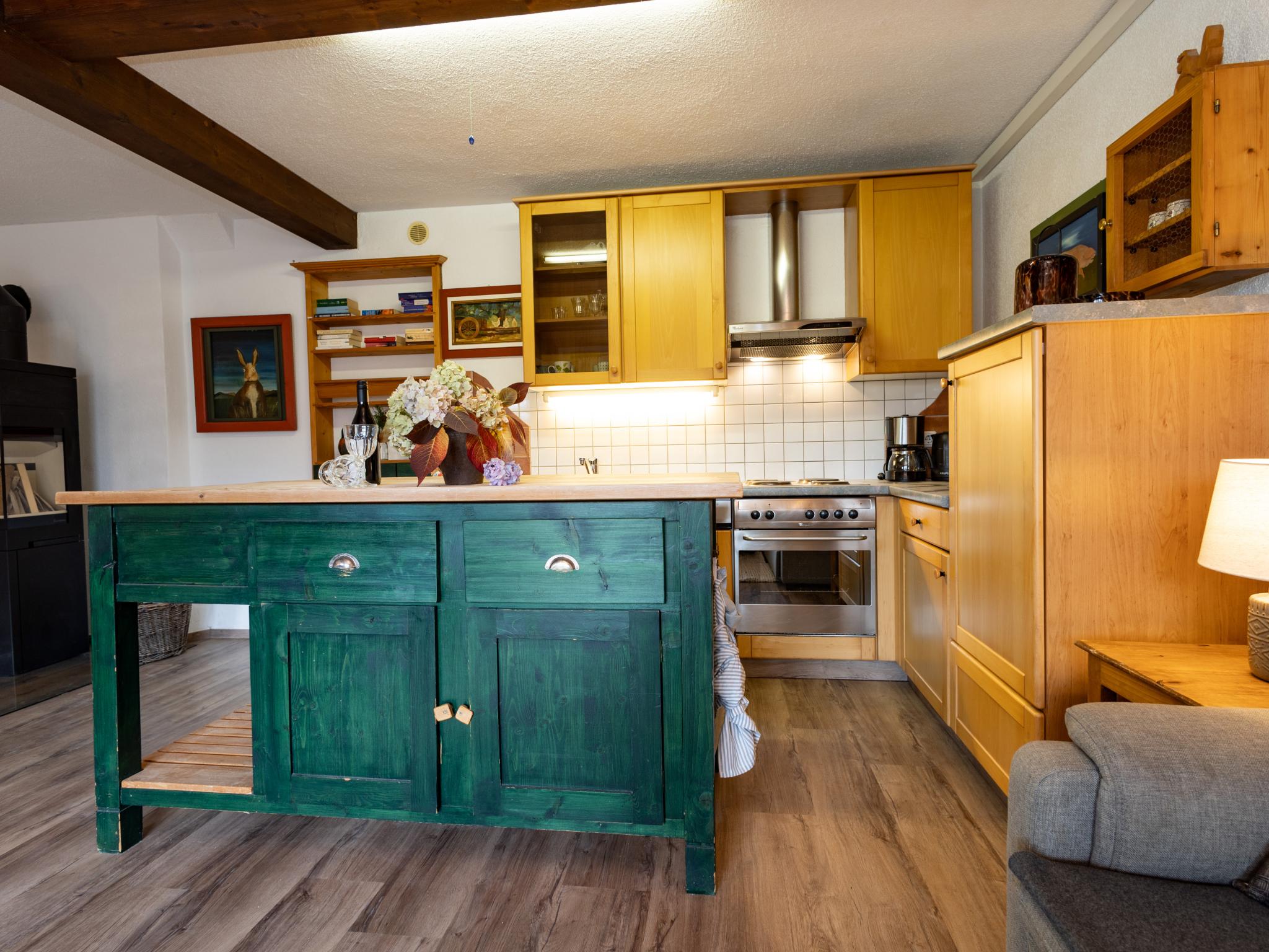 Outdoor terrace and views at DAS Alpbach in Alpbach