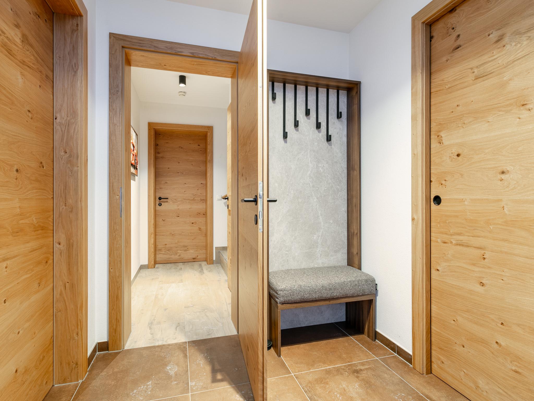 Bedroom with comfortable beds at Tauernlodge Eben D4 in Eben im Pongau