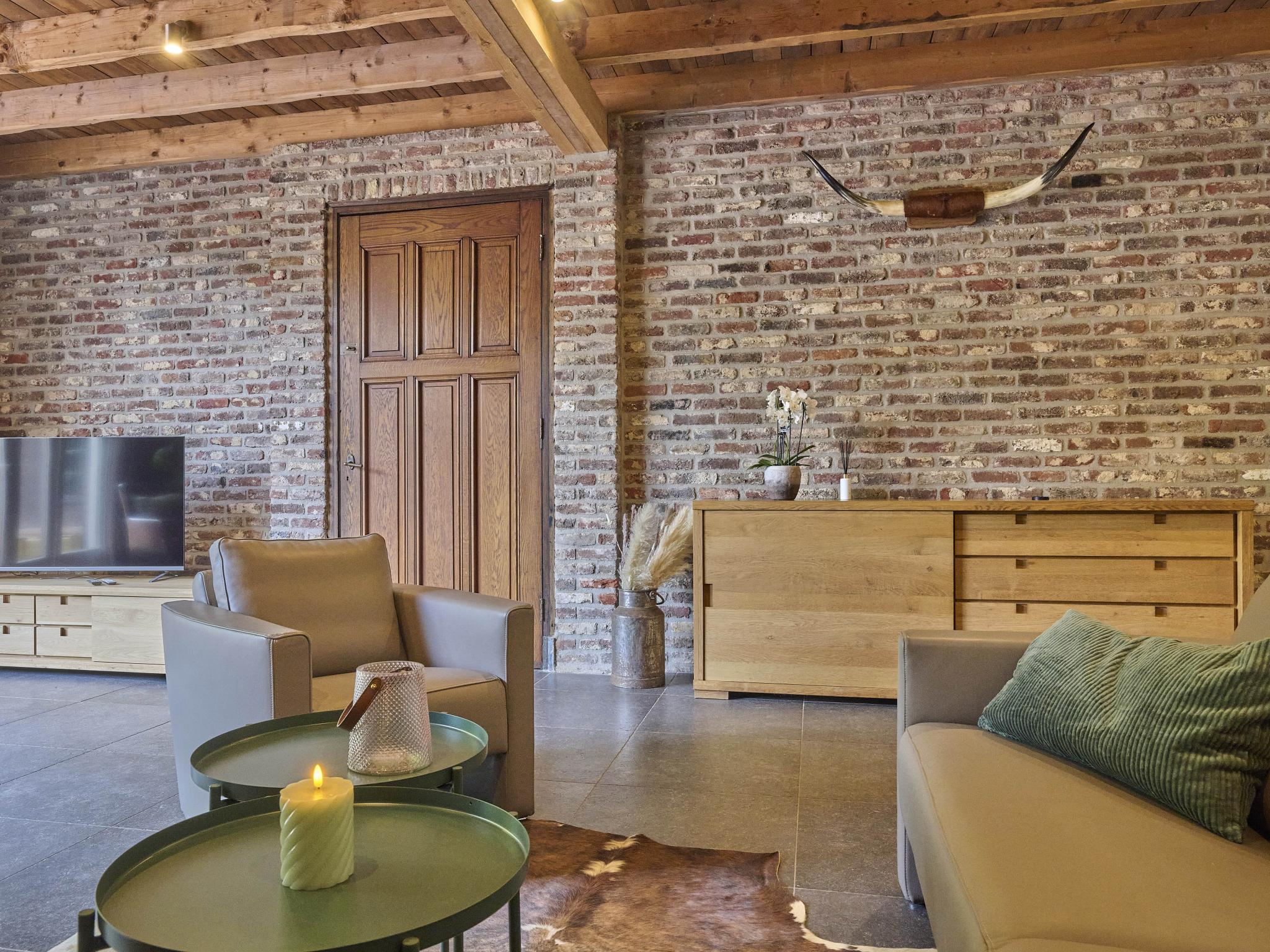 Living area at De Rouwenbogt in Reusel