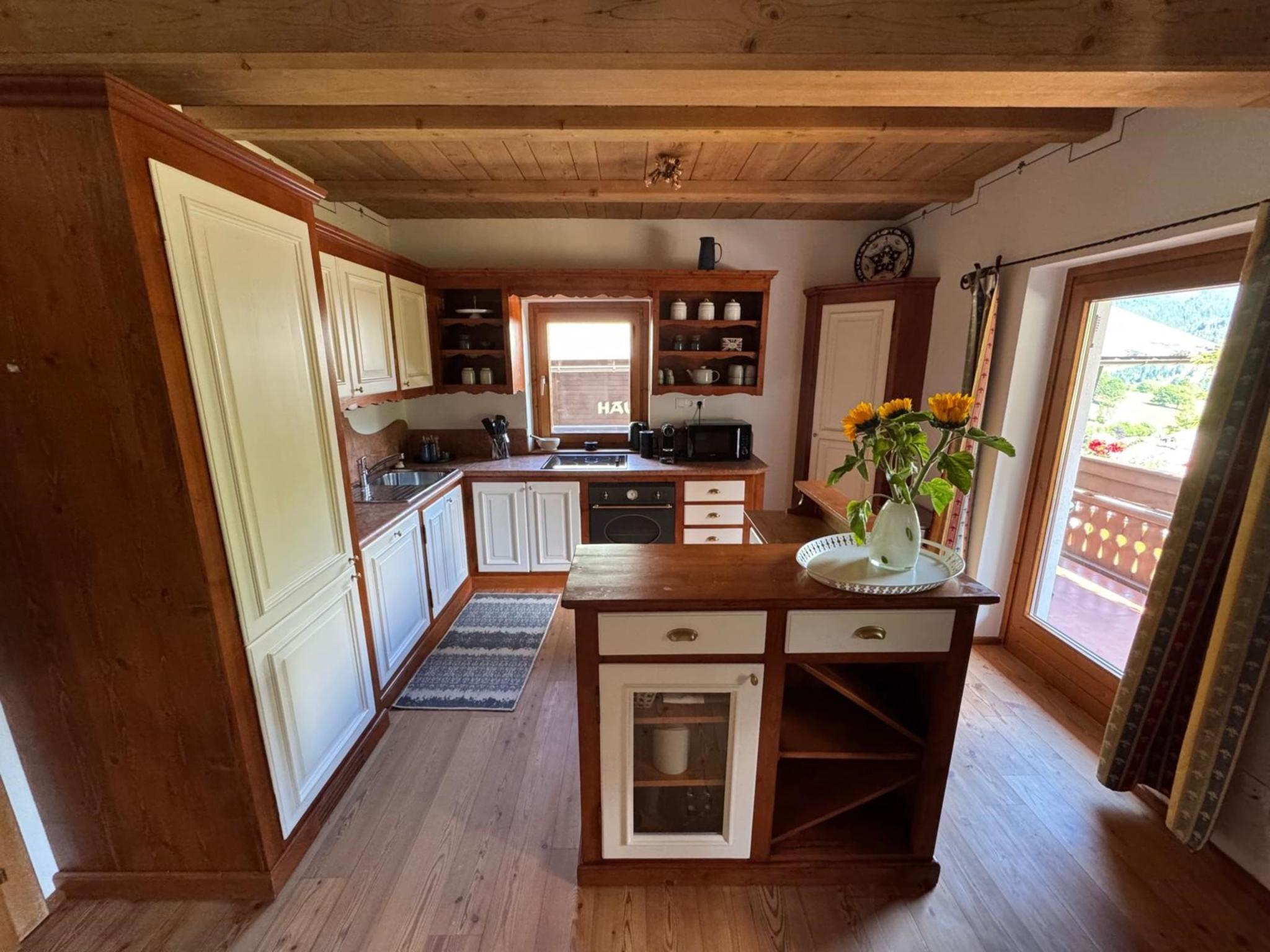 Modern kitchen at Landhaus Finkenhof in Bad Kleinkirchheim