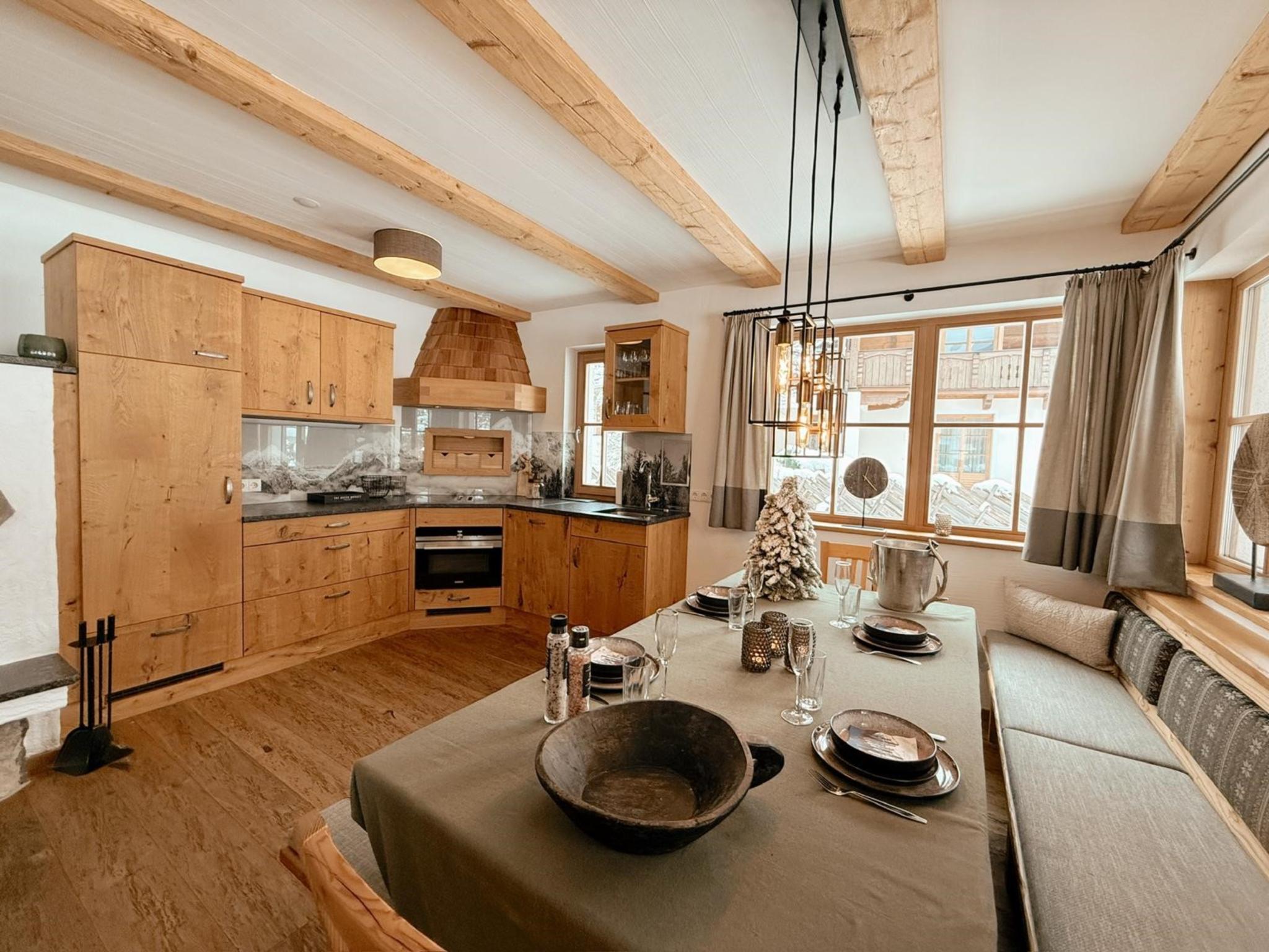 Bedroom with comfortable beds at Wildrose in Wagrain