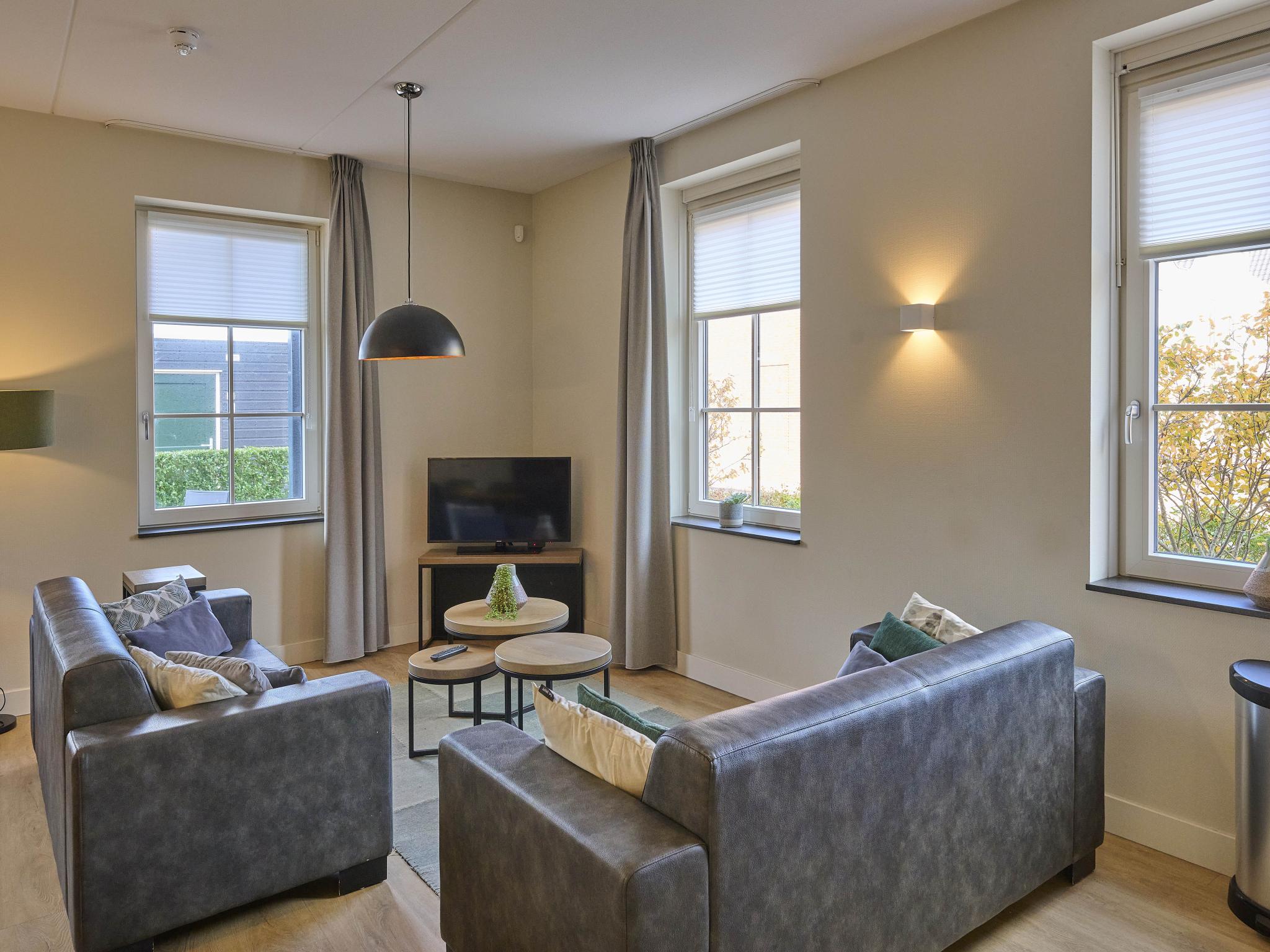 Modern kitchen at Sauna Zee 27A in Colijnsplaat