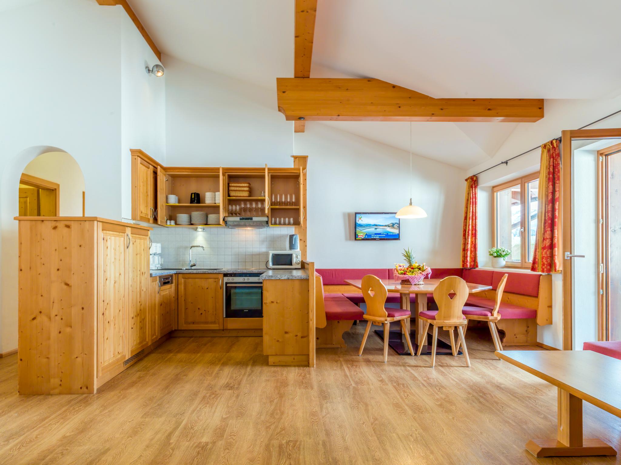 Living area at Next To The Skilift A 5 und A 6 in Brixen im Thale