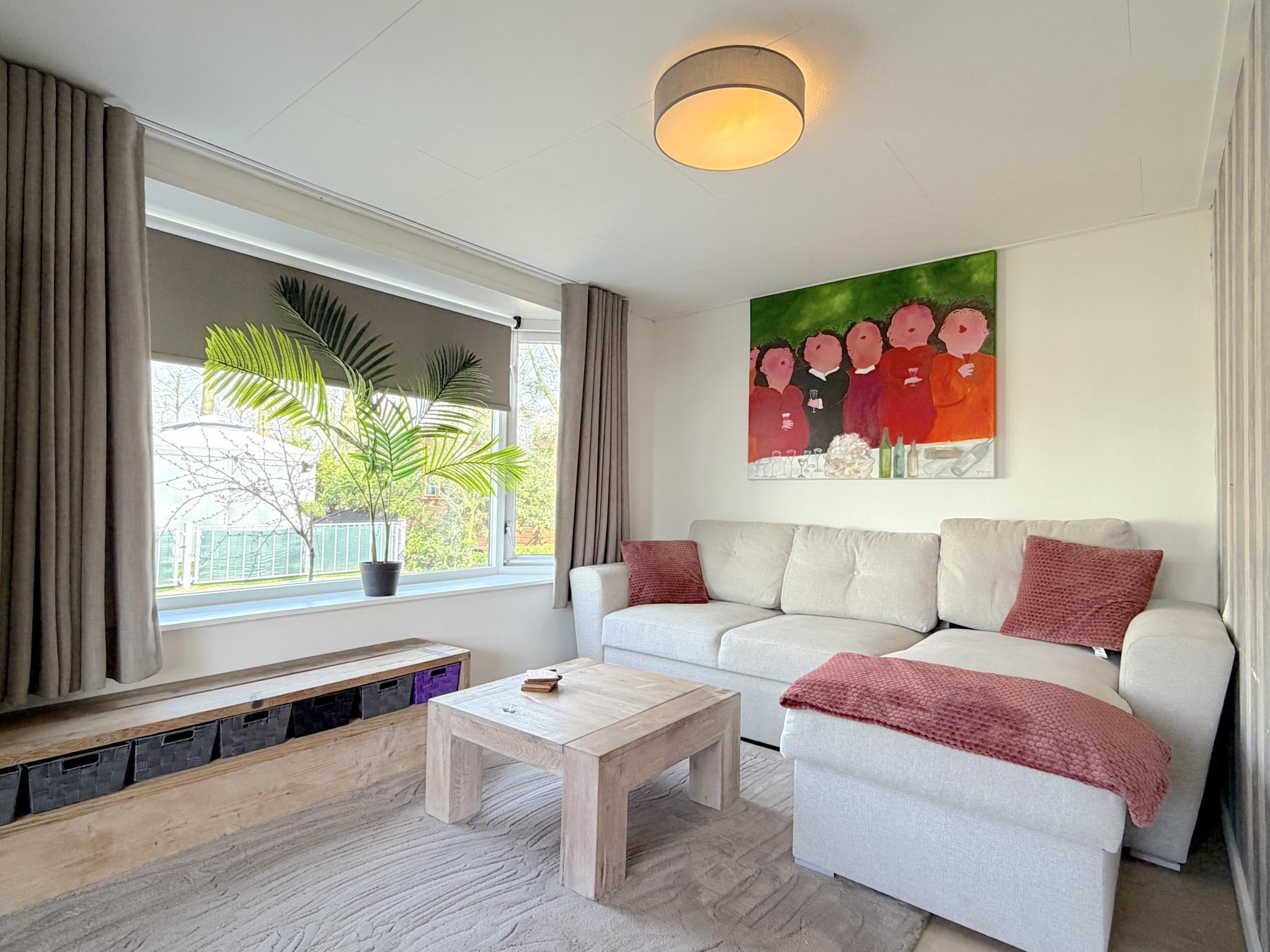 Living area at t Heische hofje in Zeeland