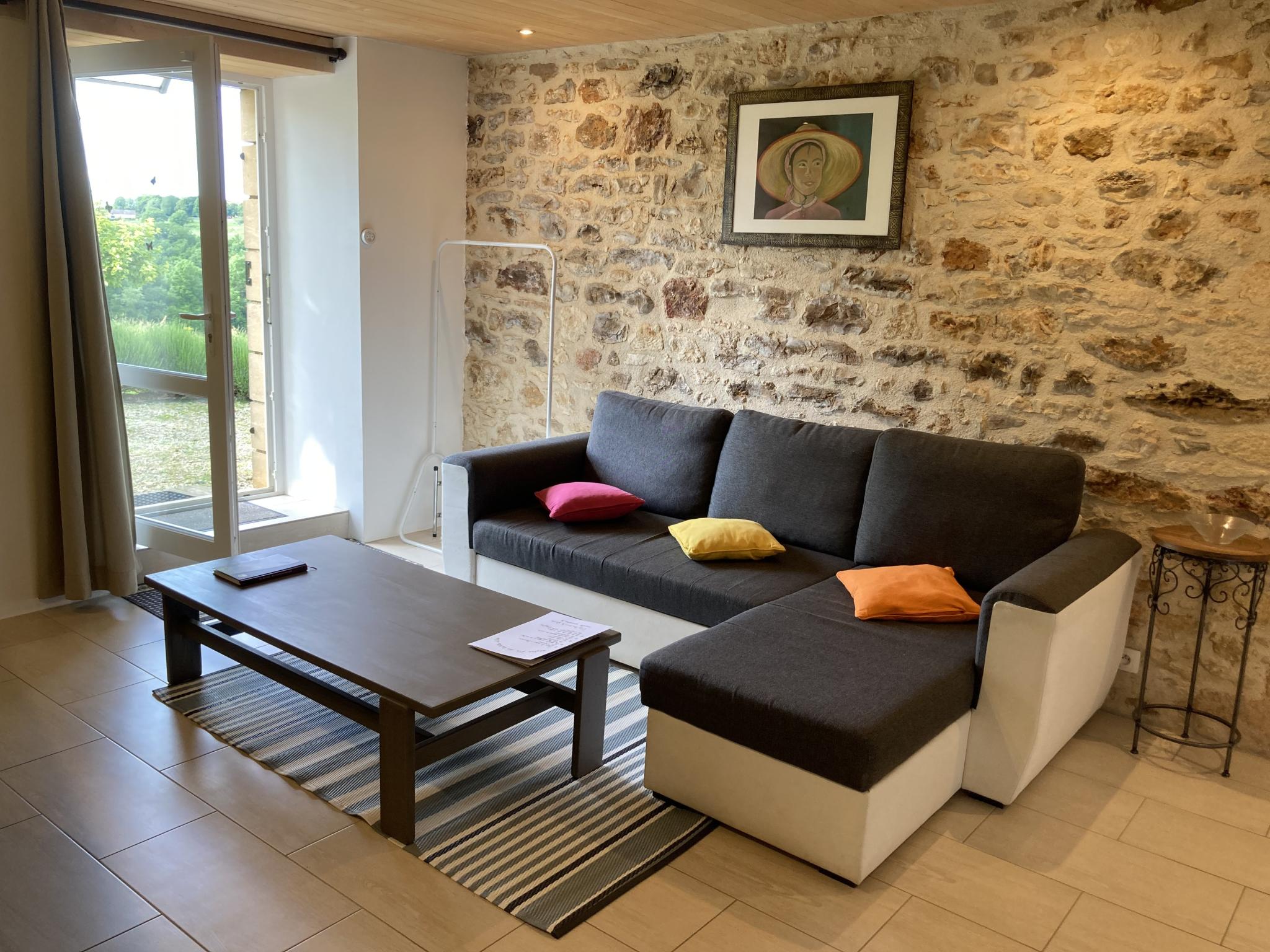 Bathroom facilities at Maison des Yourtes in Loubejac