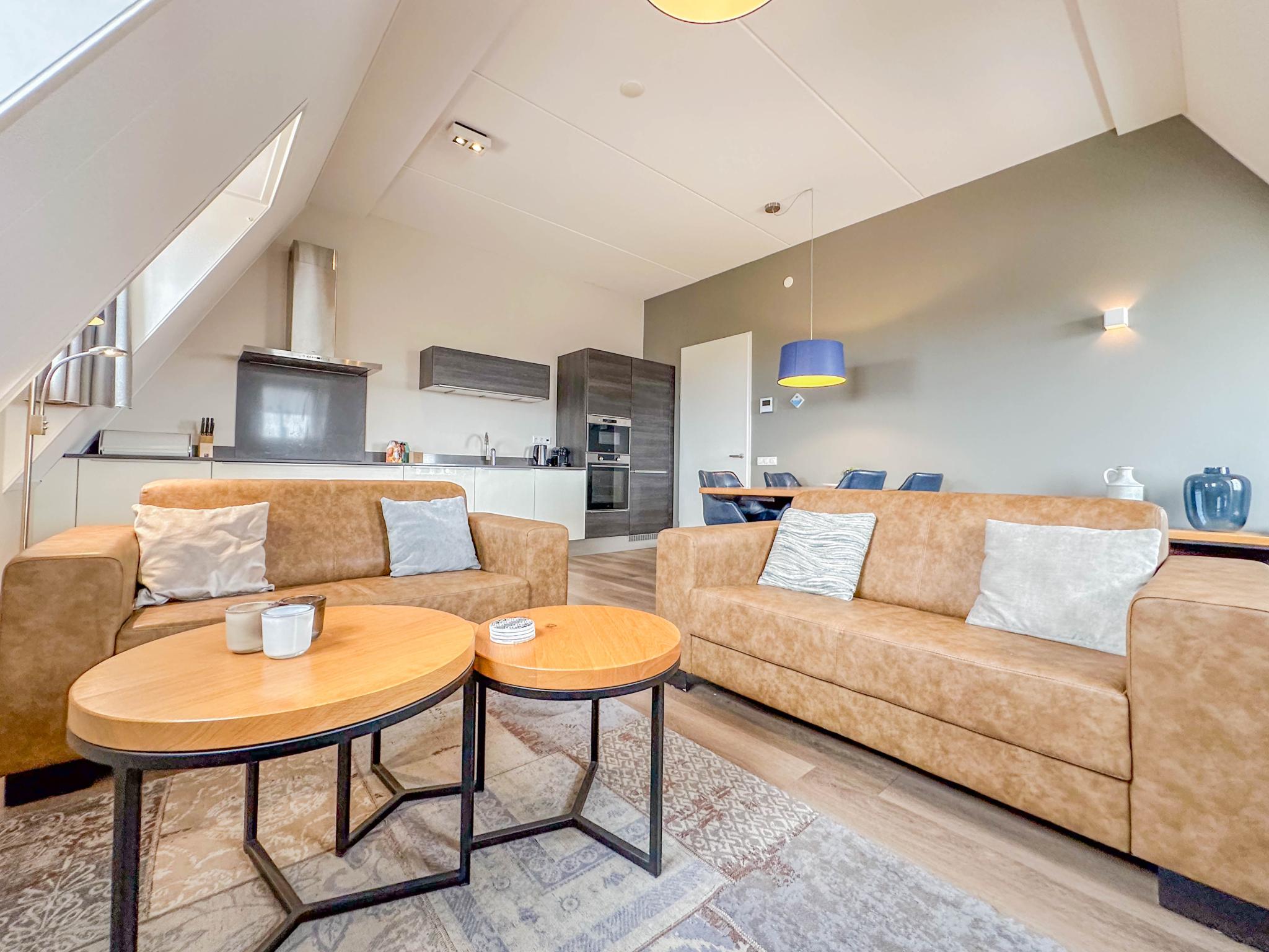 Bedroom with comfortable beds at Top luxe 27G in Colijnsplaat