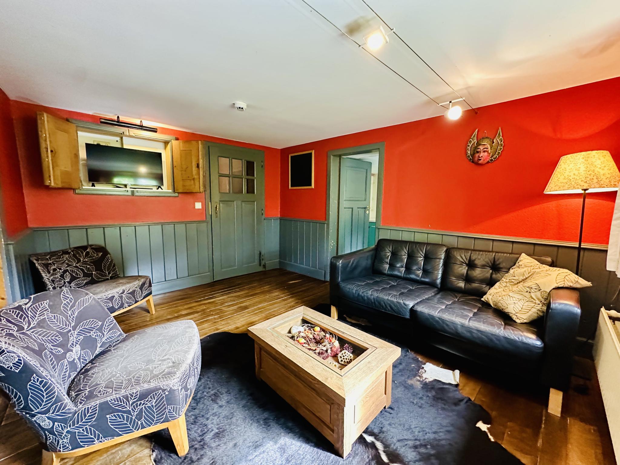 Outdoor terrace and views at Les Ecuries du Lac in Waimes