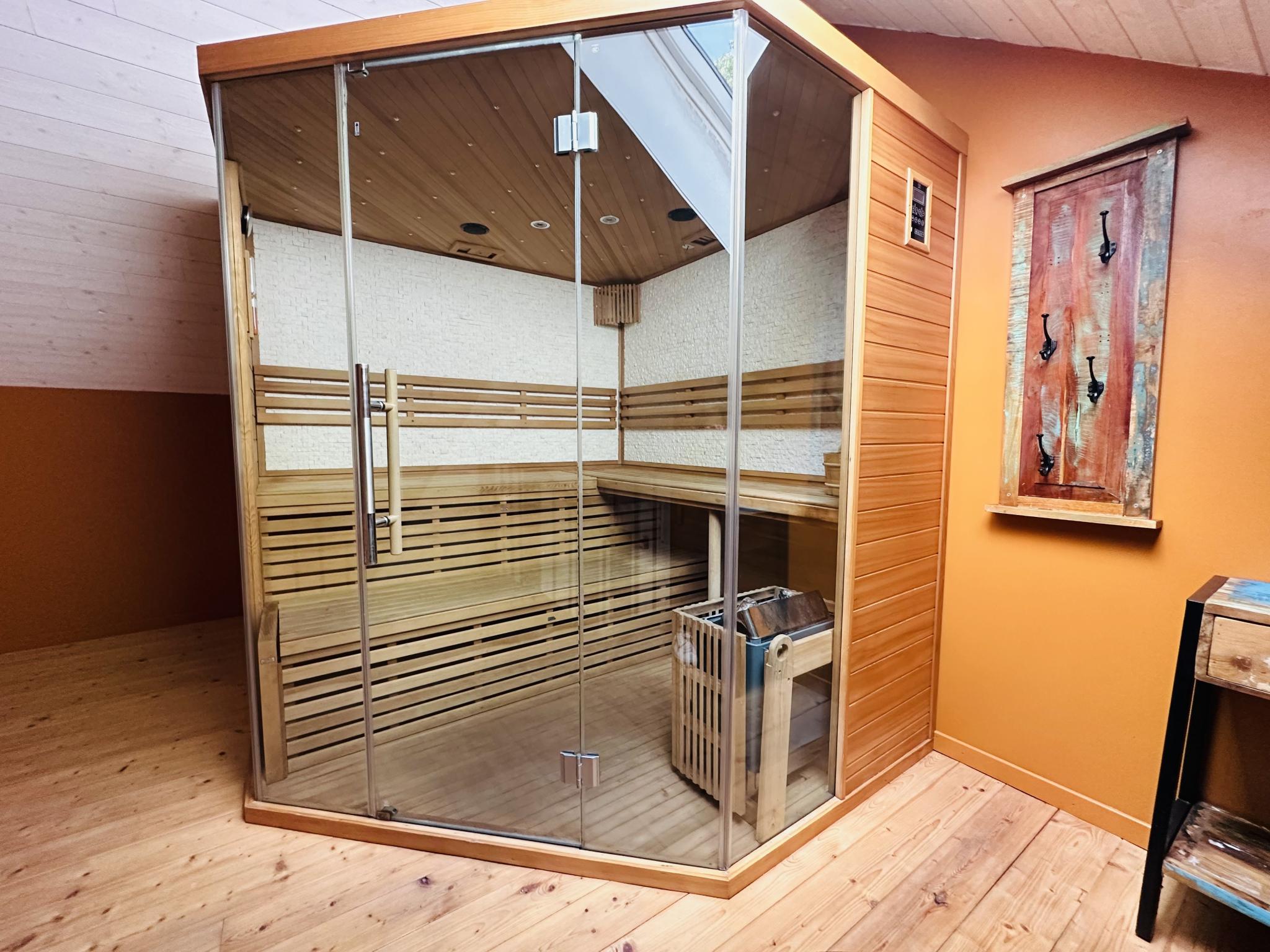 Living area at Les Ecuries du Lac in Waimes