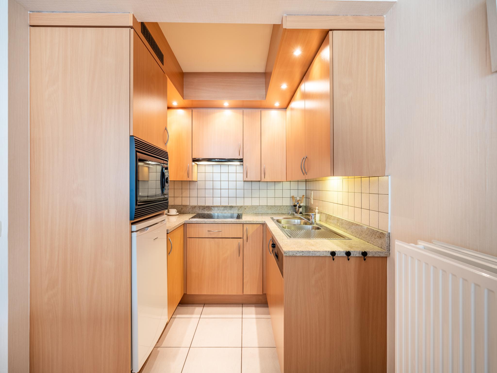 Outdoor terrace and views at Pablito premier in Koksijde