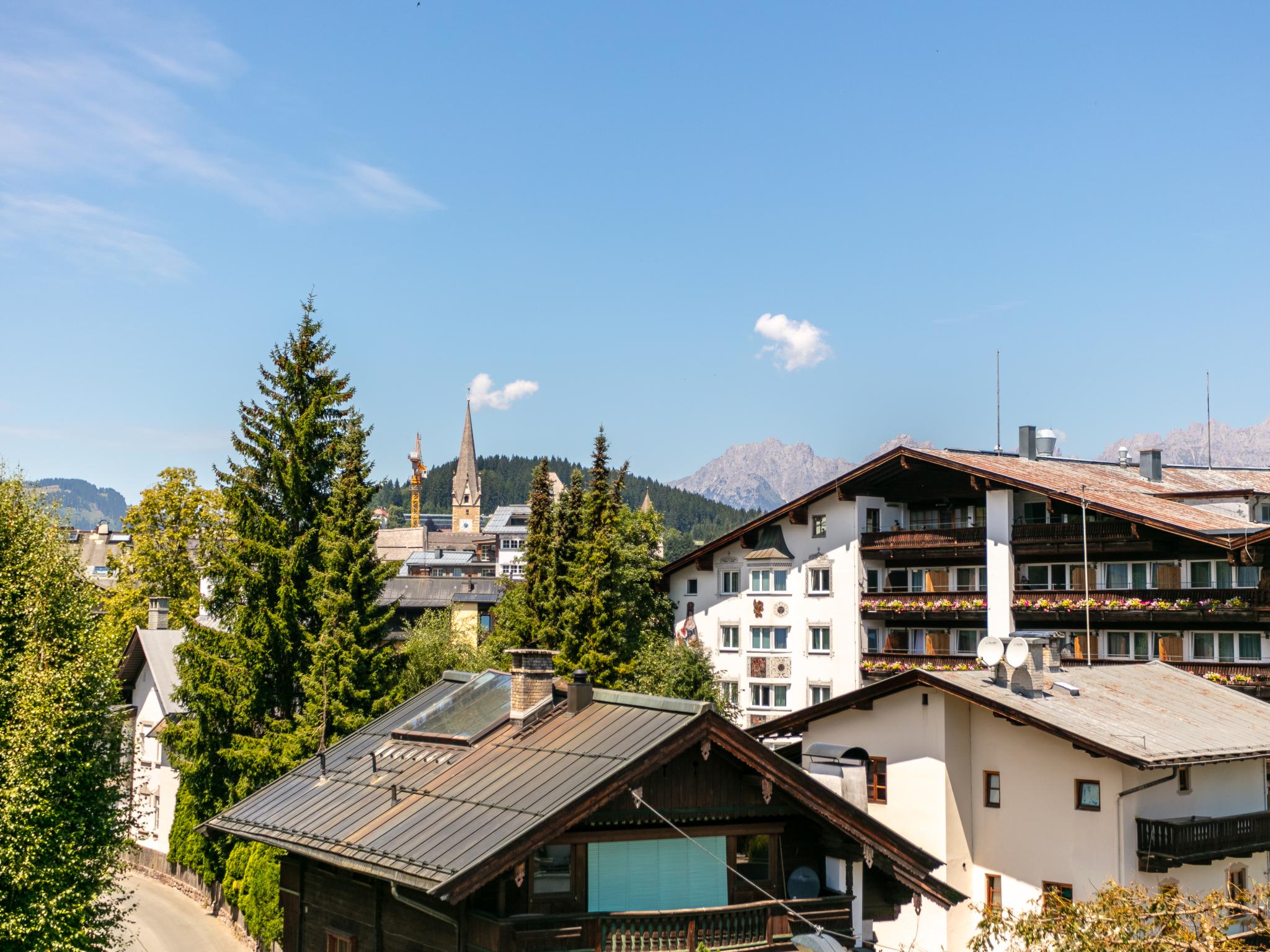 Bedroom with comfortable beds at Valerie in Kitzbühel