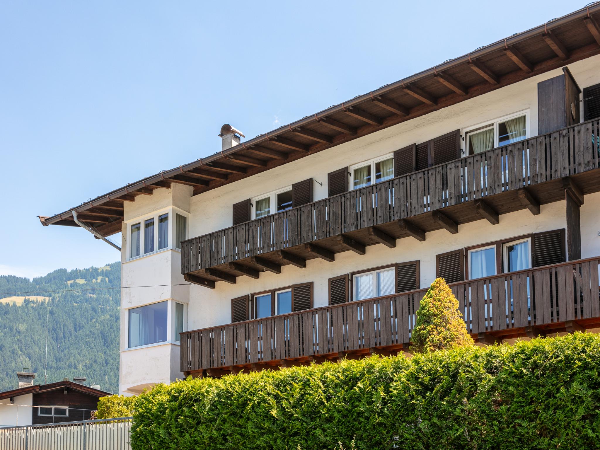 Outdoor terrace and views at Valerie in Kitzbühel