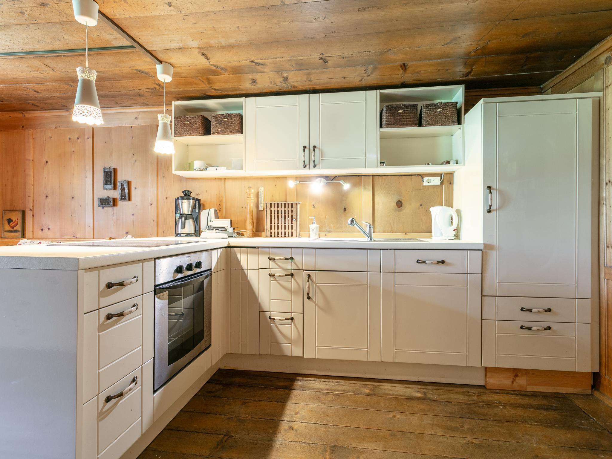 Modern kitchen at Waldhüsle in Dalaas