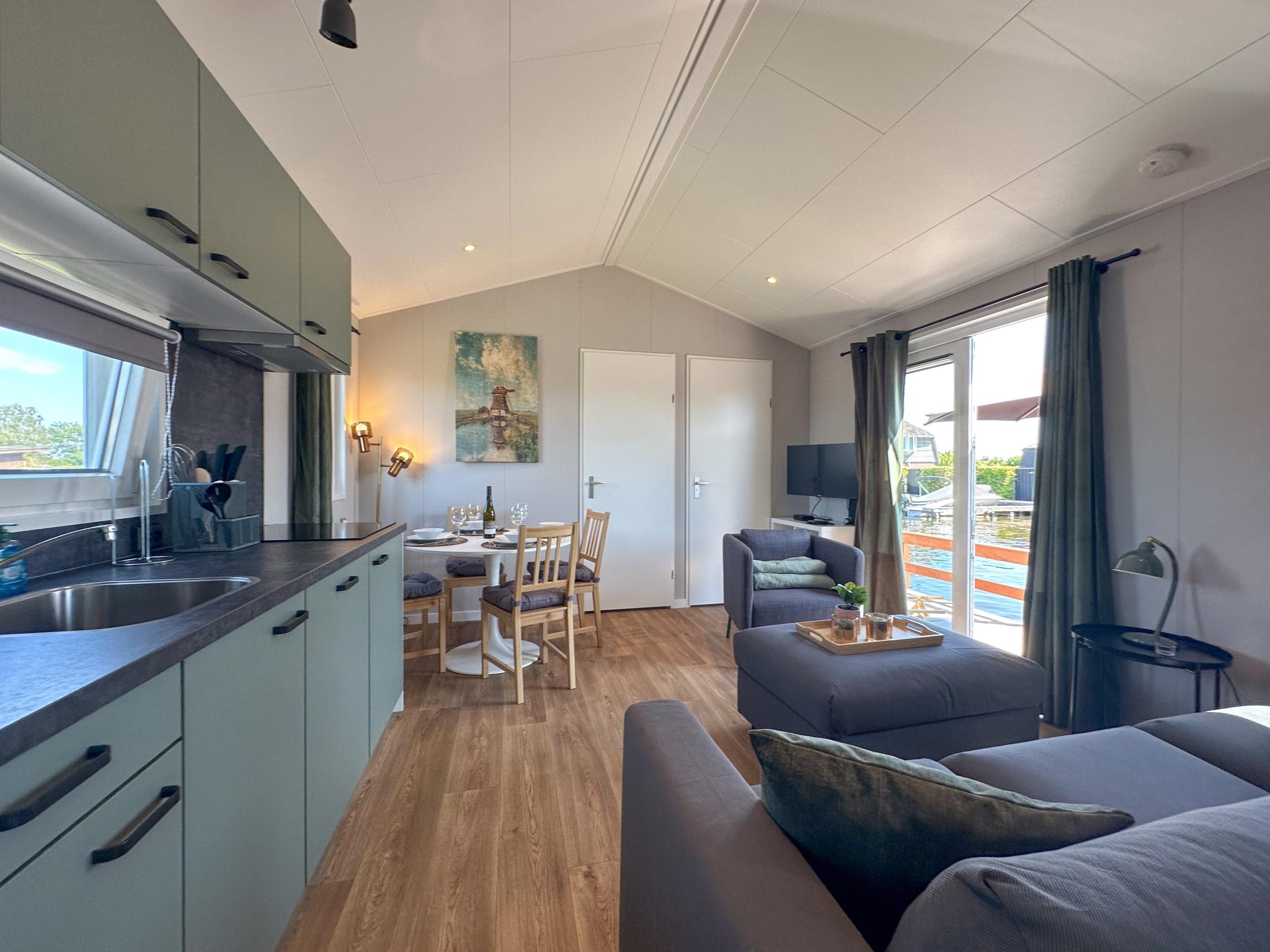 Modern kitchen at Fuut 24-26 in Breukelen