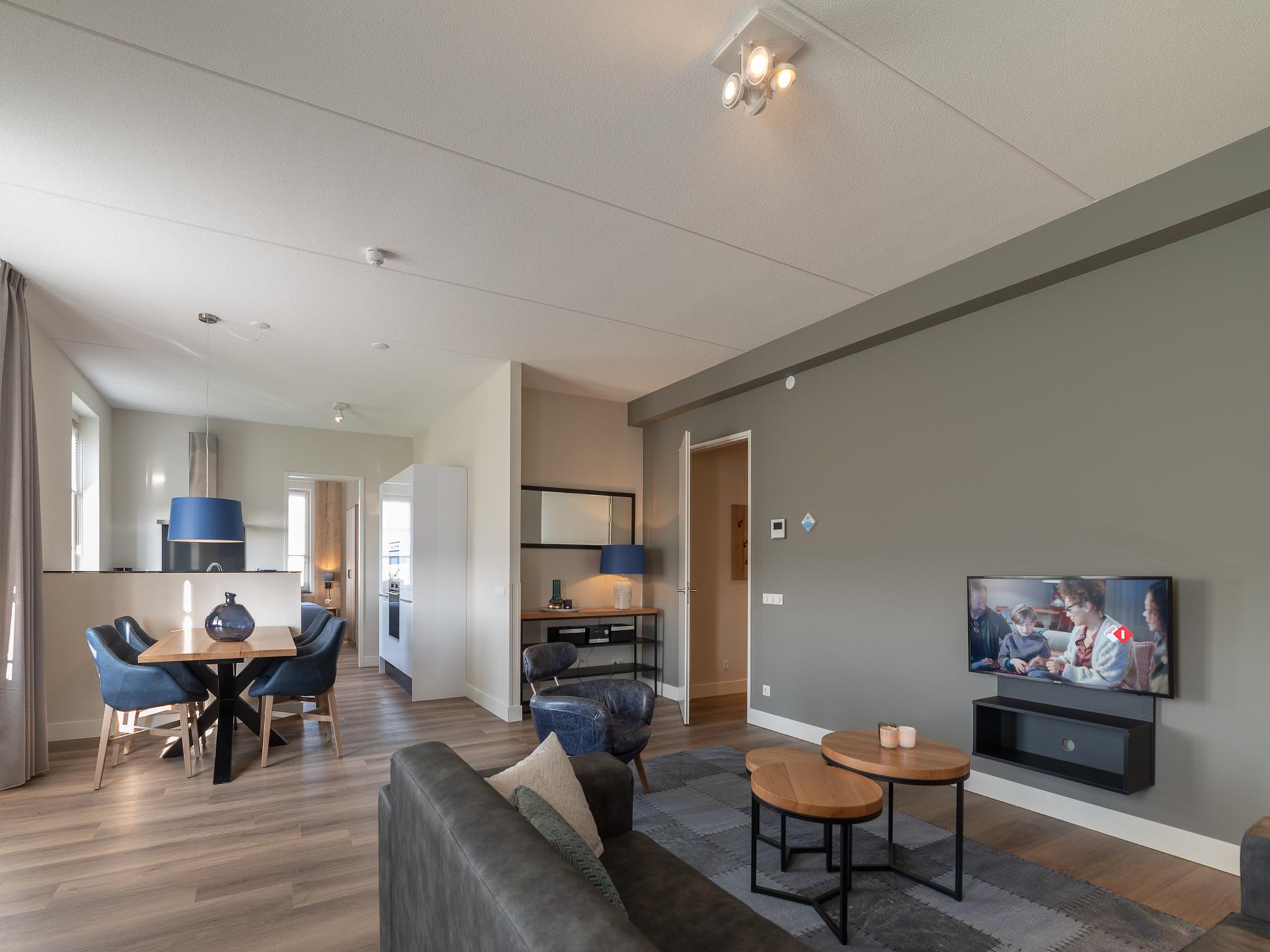 Modern kitchen at SeaLuxe Residence in Colijnsplaat