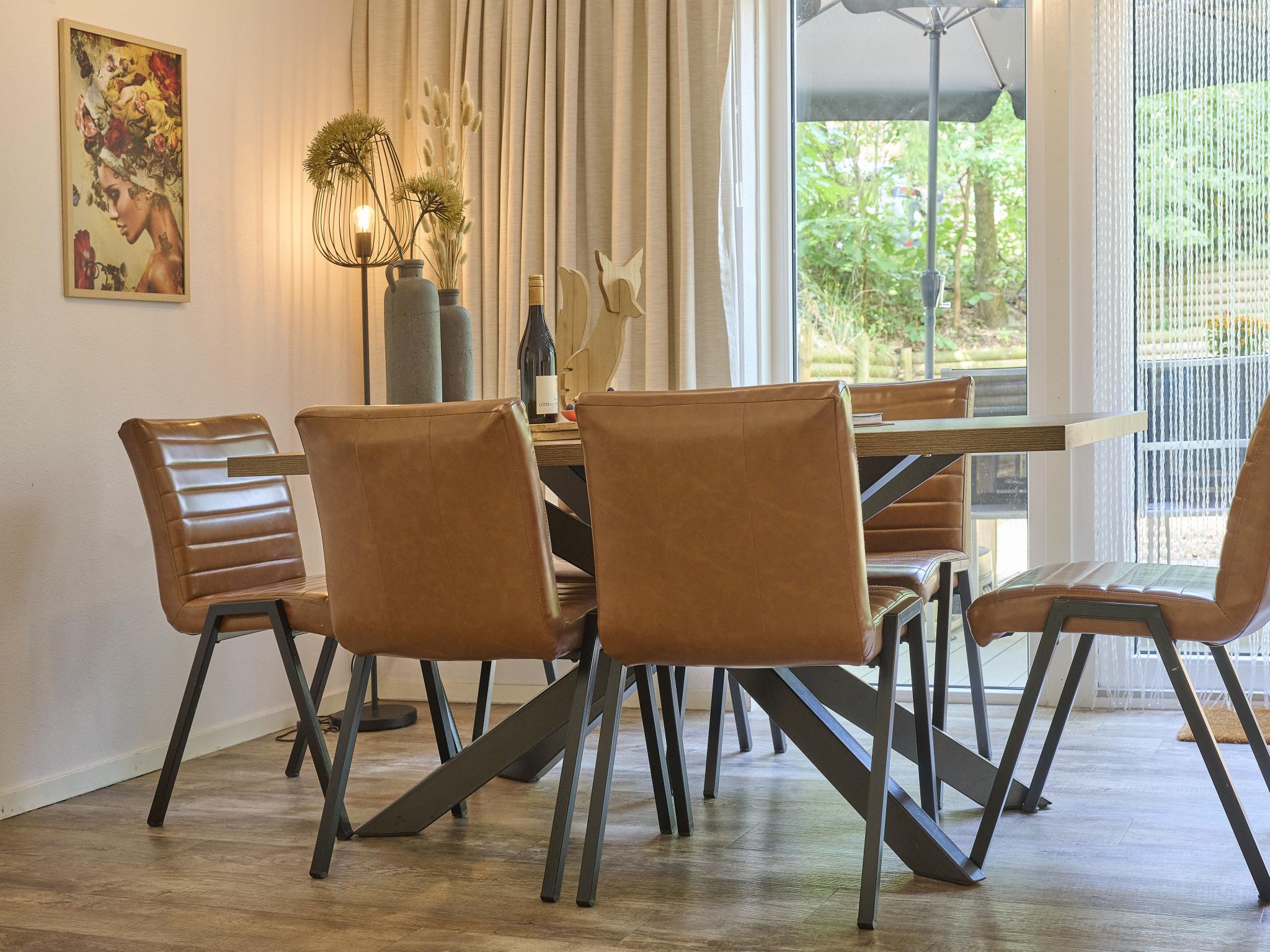 Outdoor terrace and views at De Linde in Nunspeet