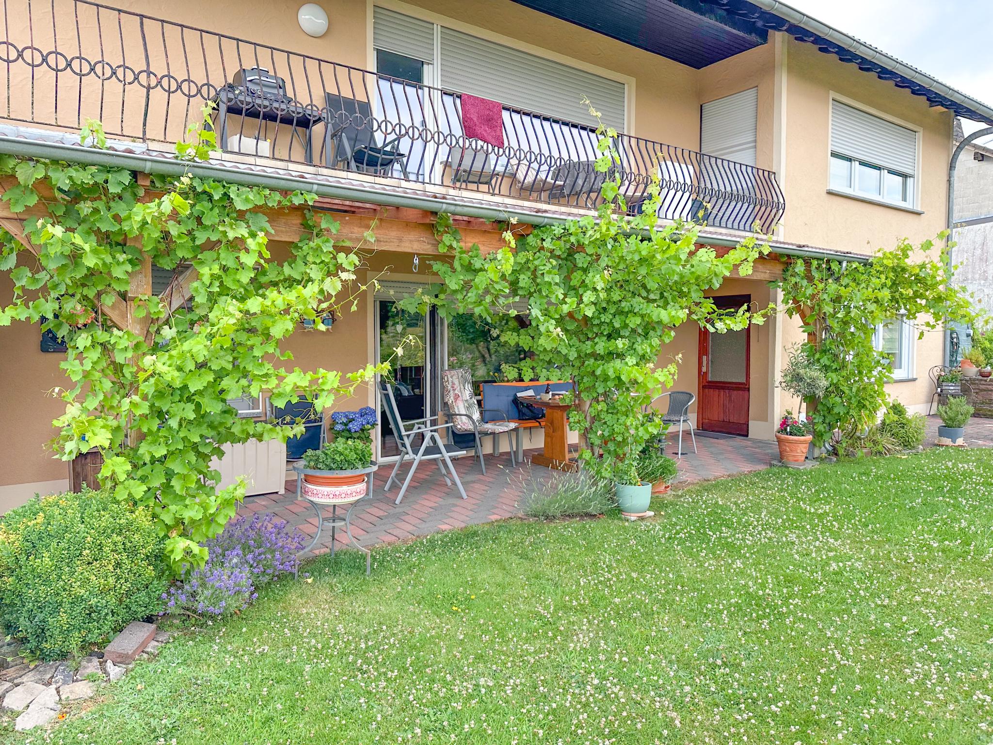 Bedroom with comfortable beds at Trappen in Nimshuscheid