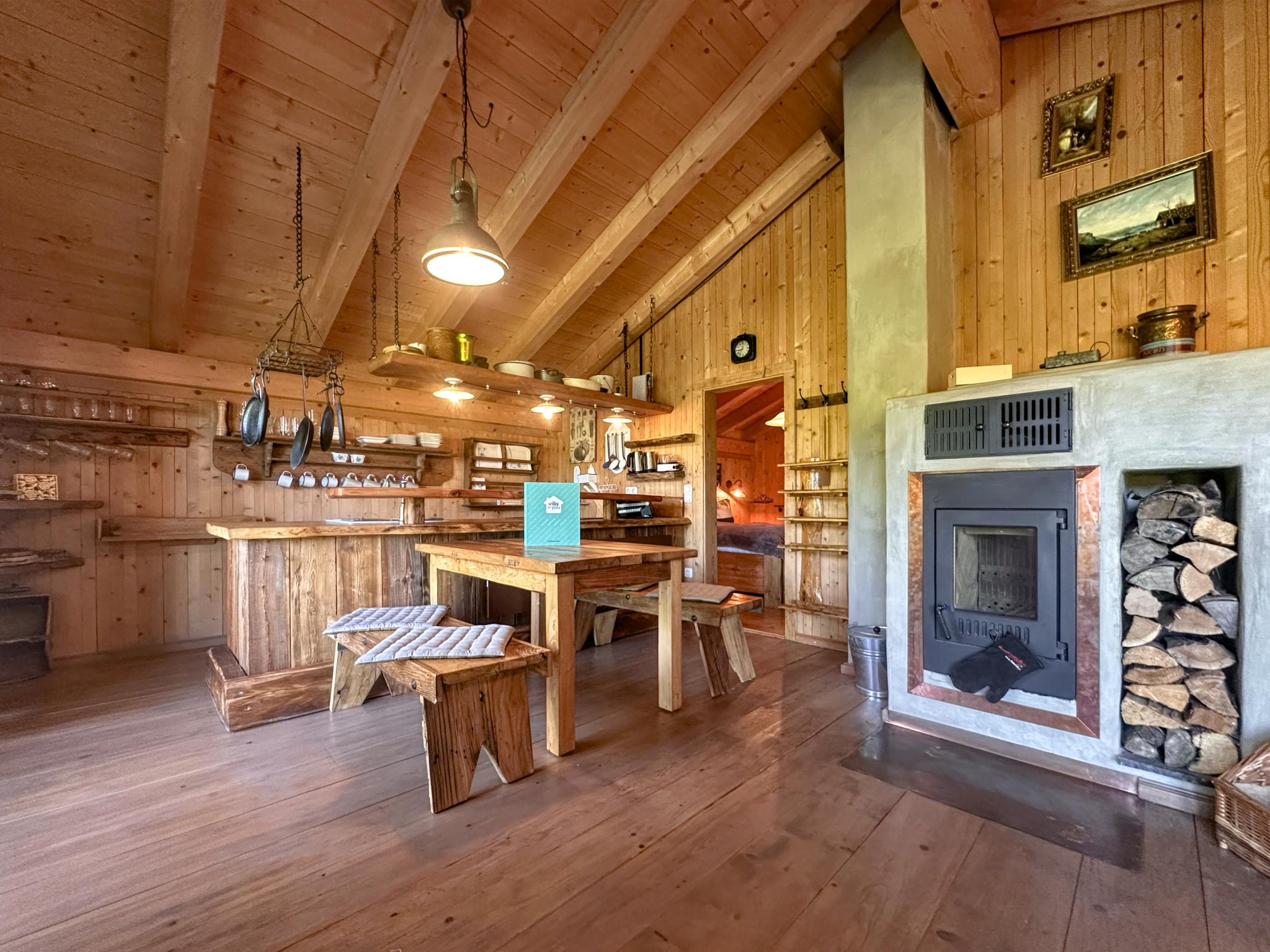 Bedroom with comfortable beds at Säulenbaum in Sankt Englmar