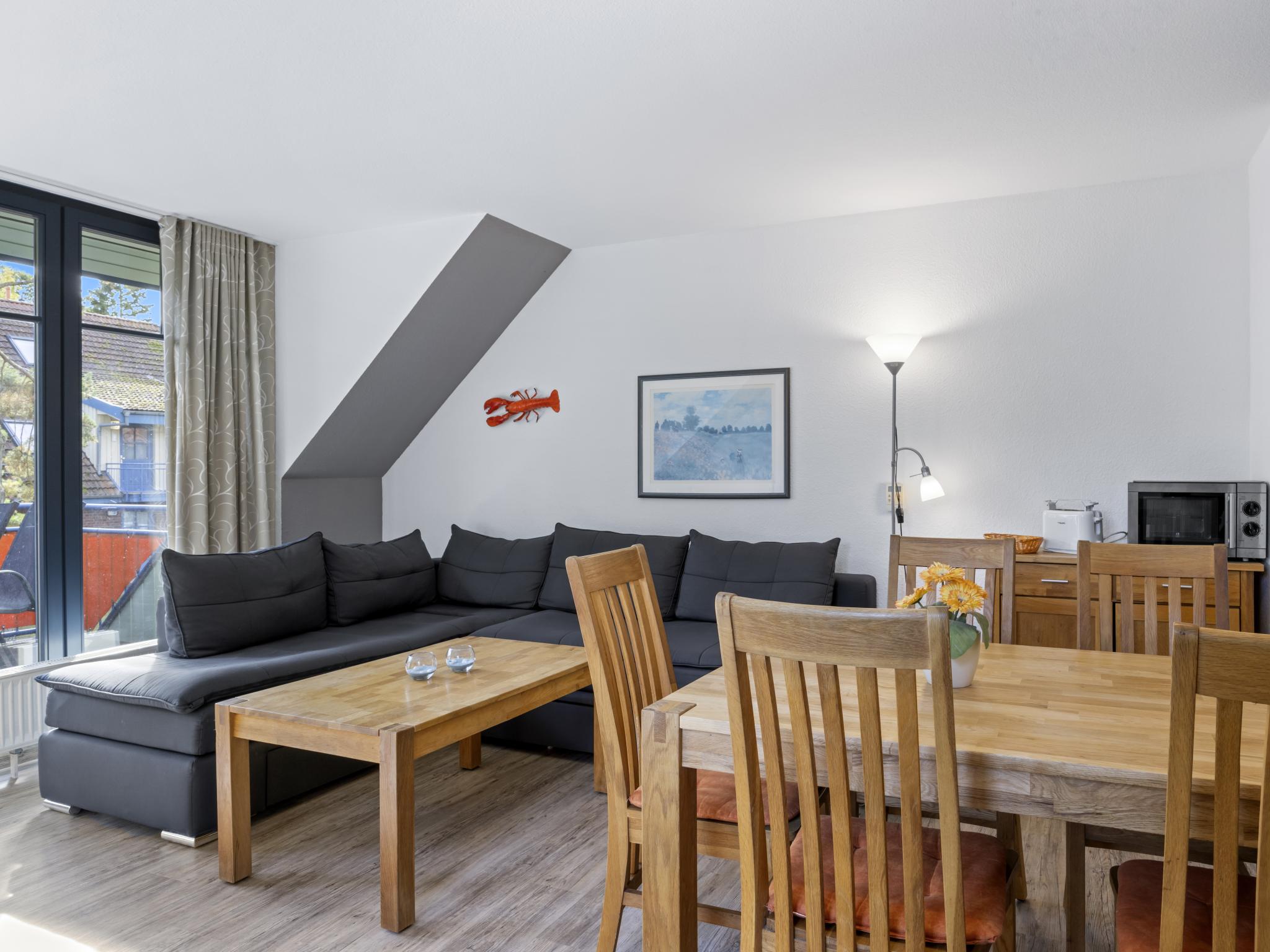 Bedroom with comfortable beds at Papillon 11-5 in Boltenhagen