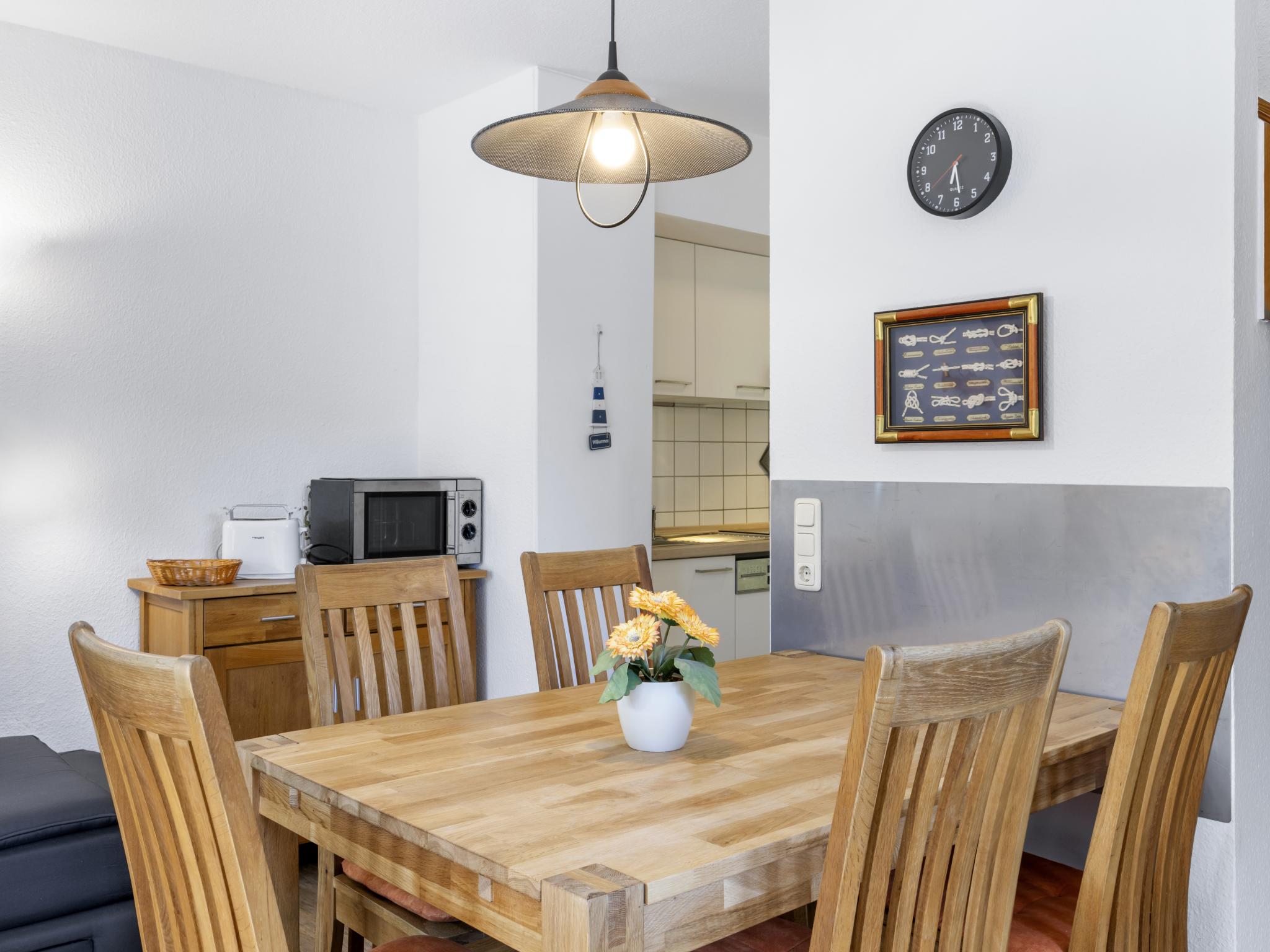 Outdoor terrace and views at Papillon 11-5 in Boltenhagen