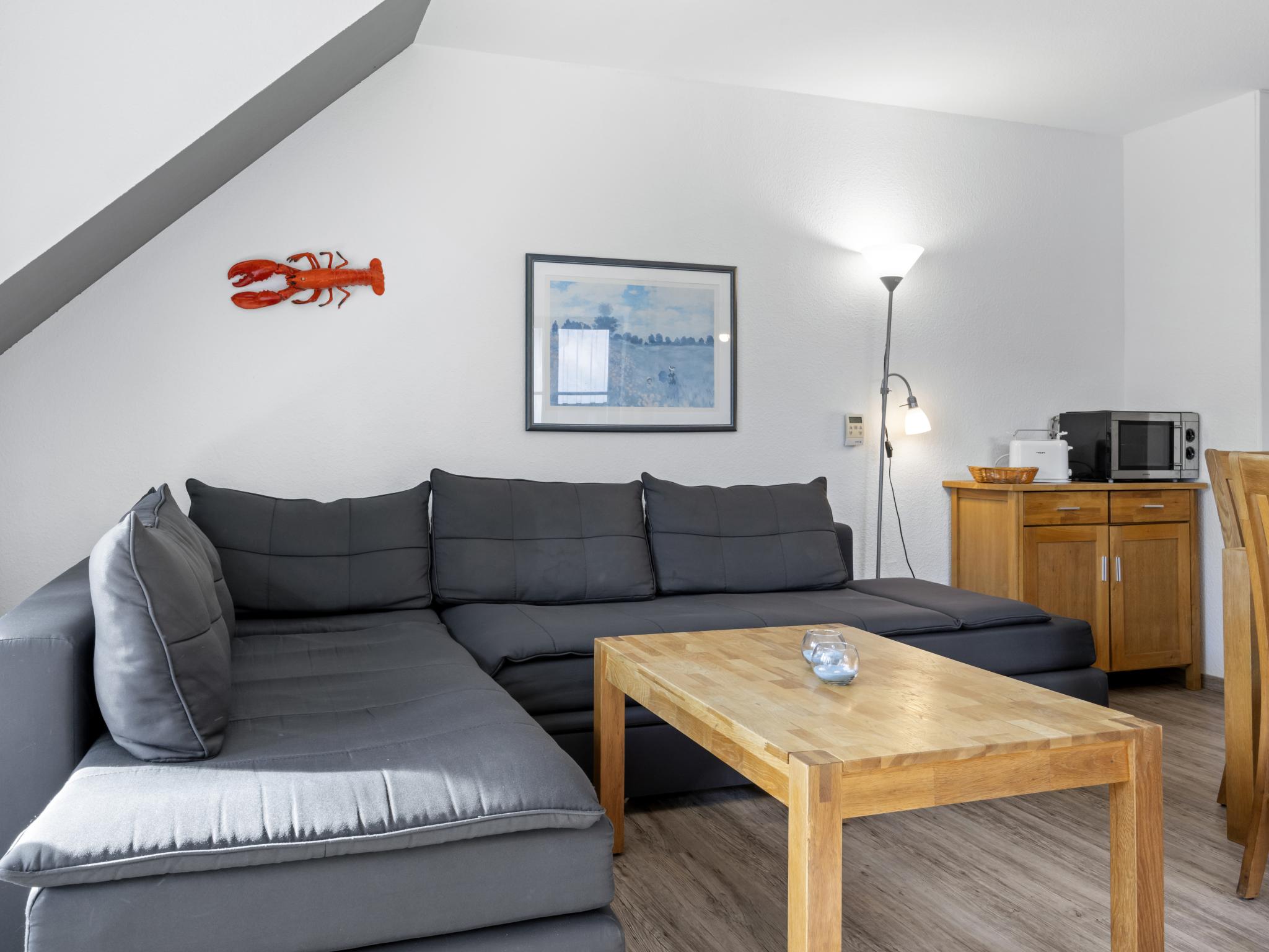 Modern kitchen at Papillon 11-5 in Boltenhagen