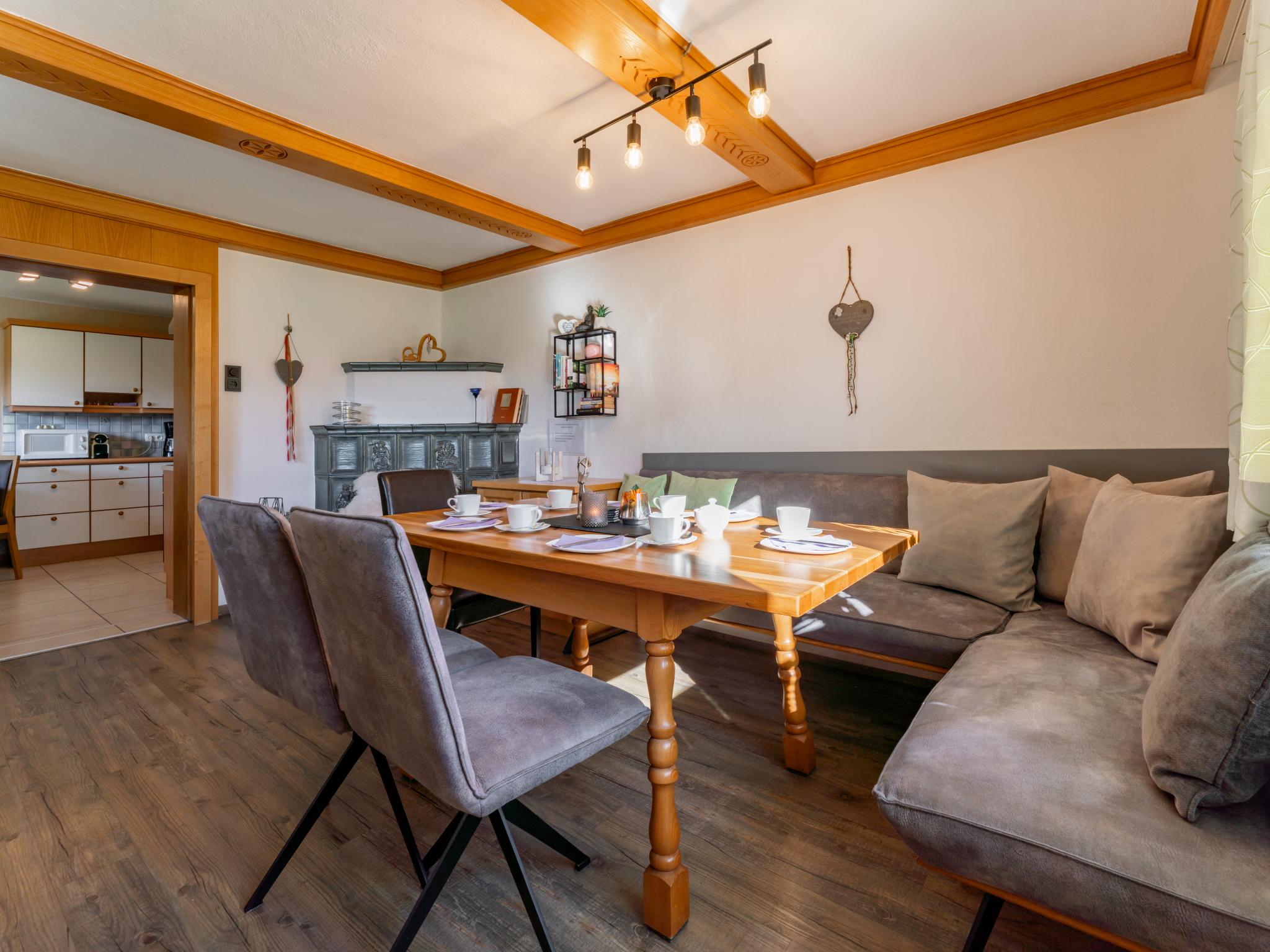 Outdoor terrace and views at Sonnenschein I in Stuhlfelden