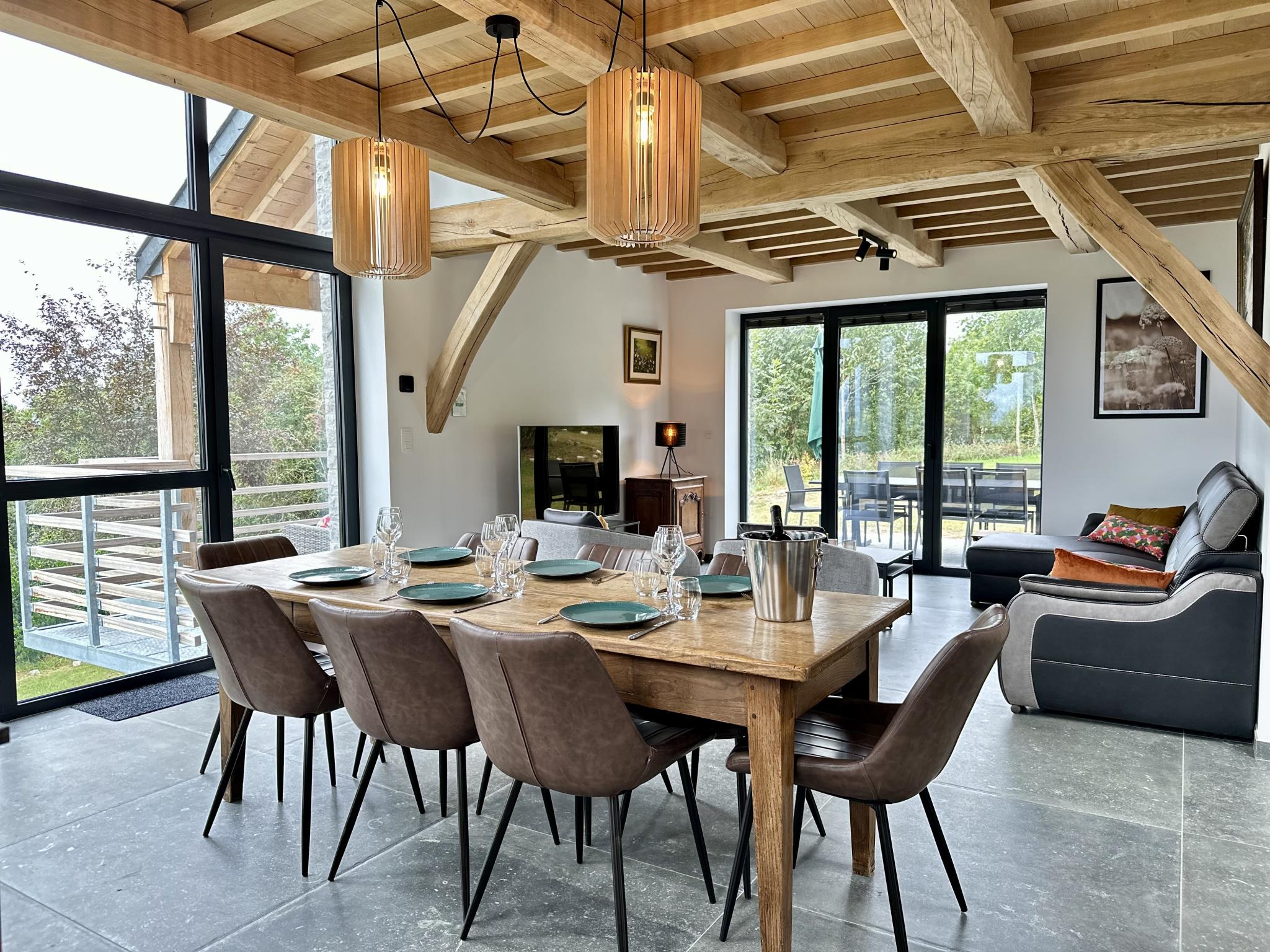 Living area at Le Pavillon in Tohogne