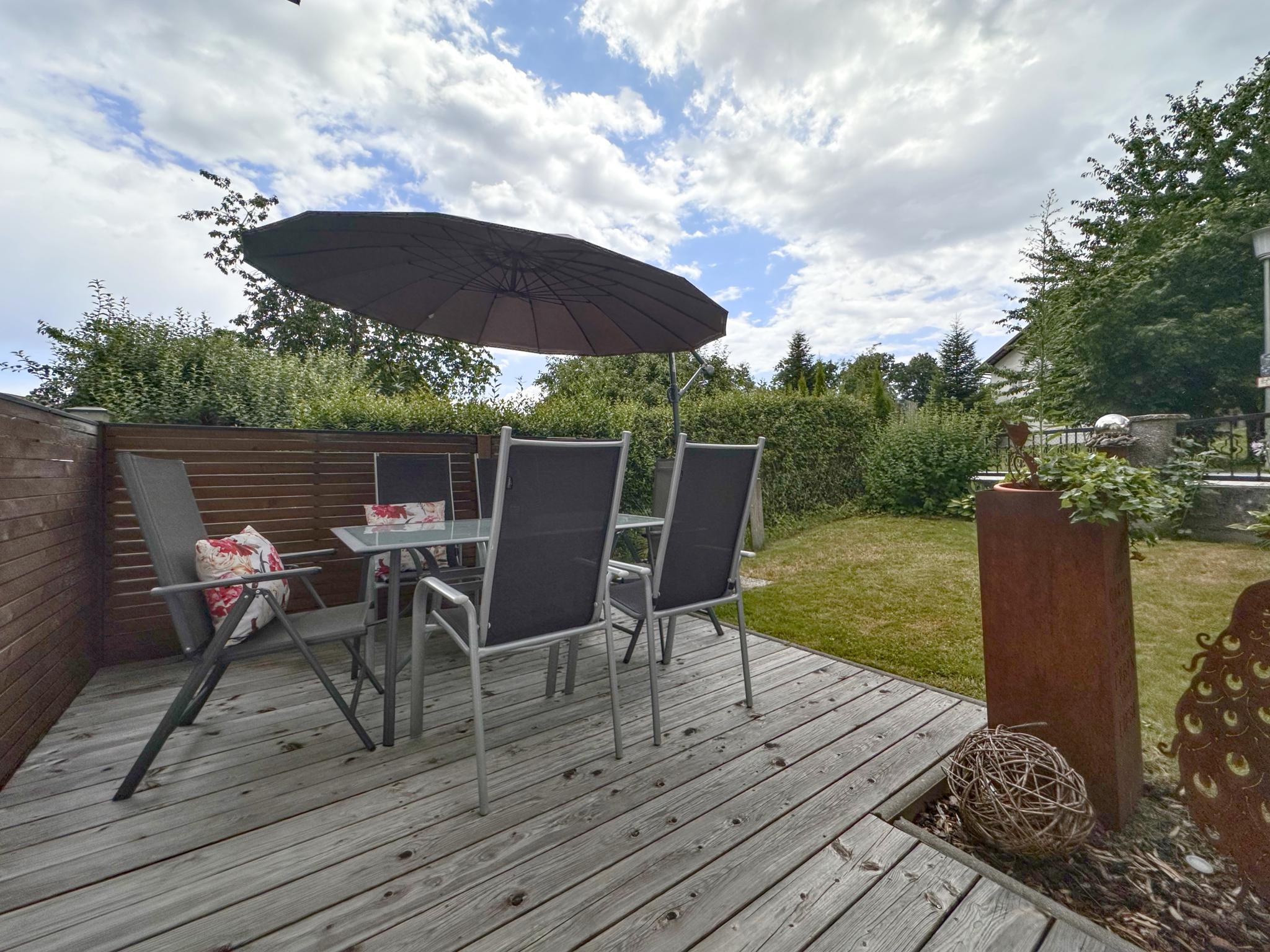 Outdoor terrace and views at Bayerischer Wald in Waldkirchen