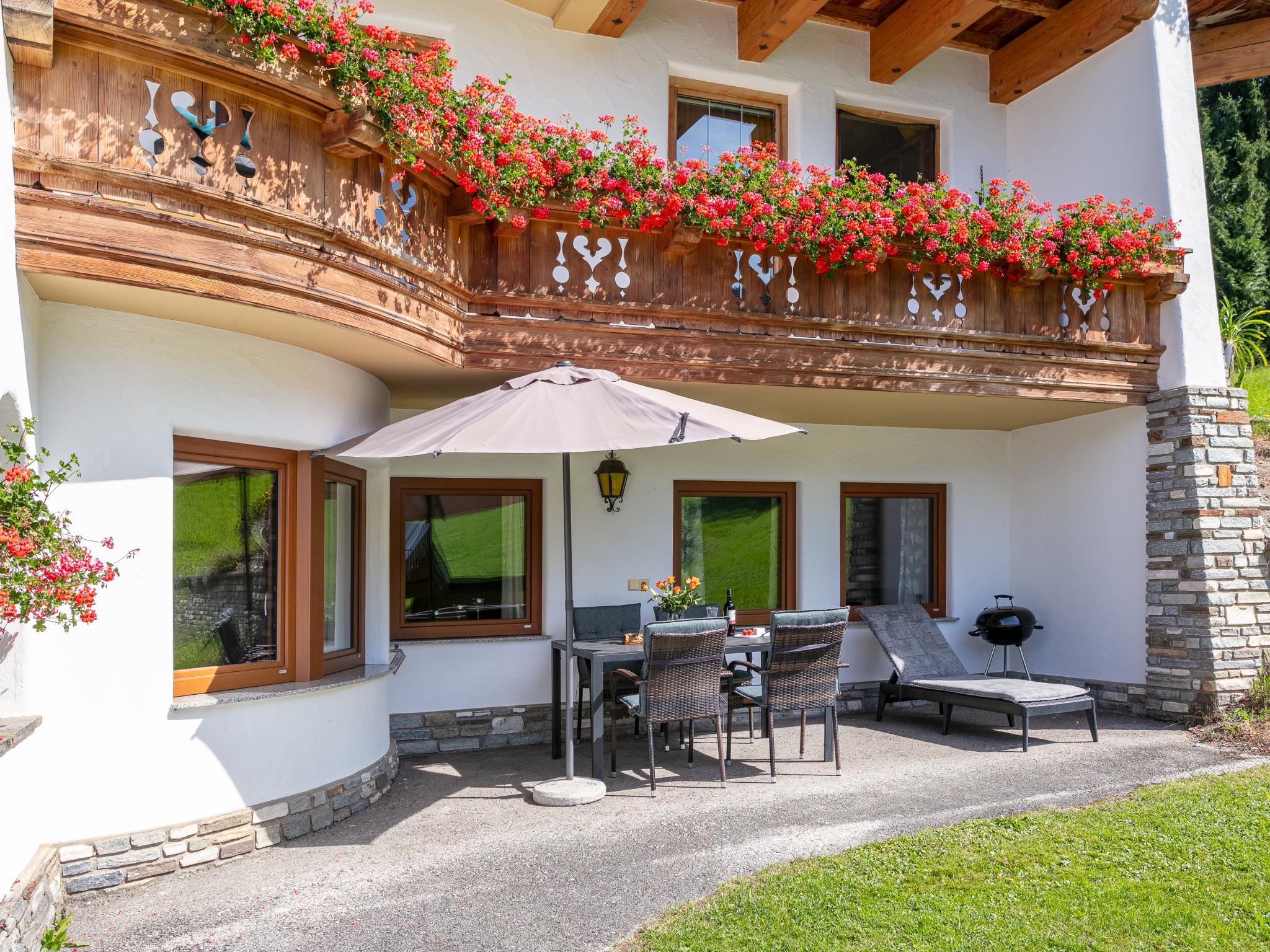 Living area at Landhaus Marchfeld Top 5 in Wildschönau