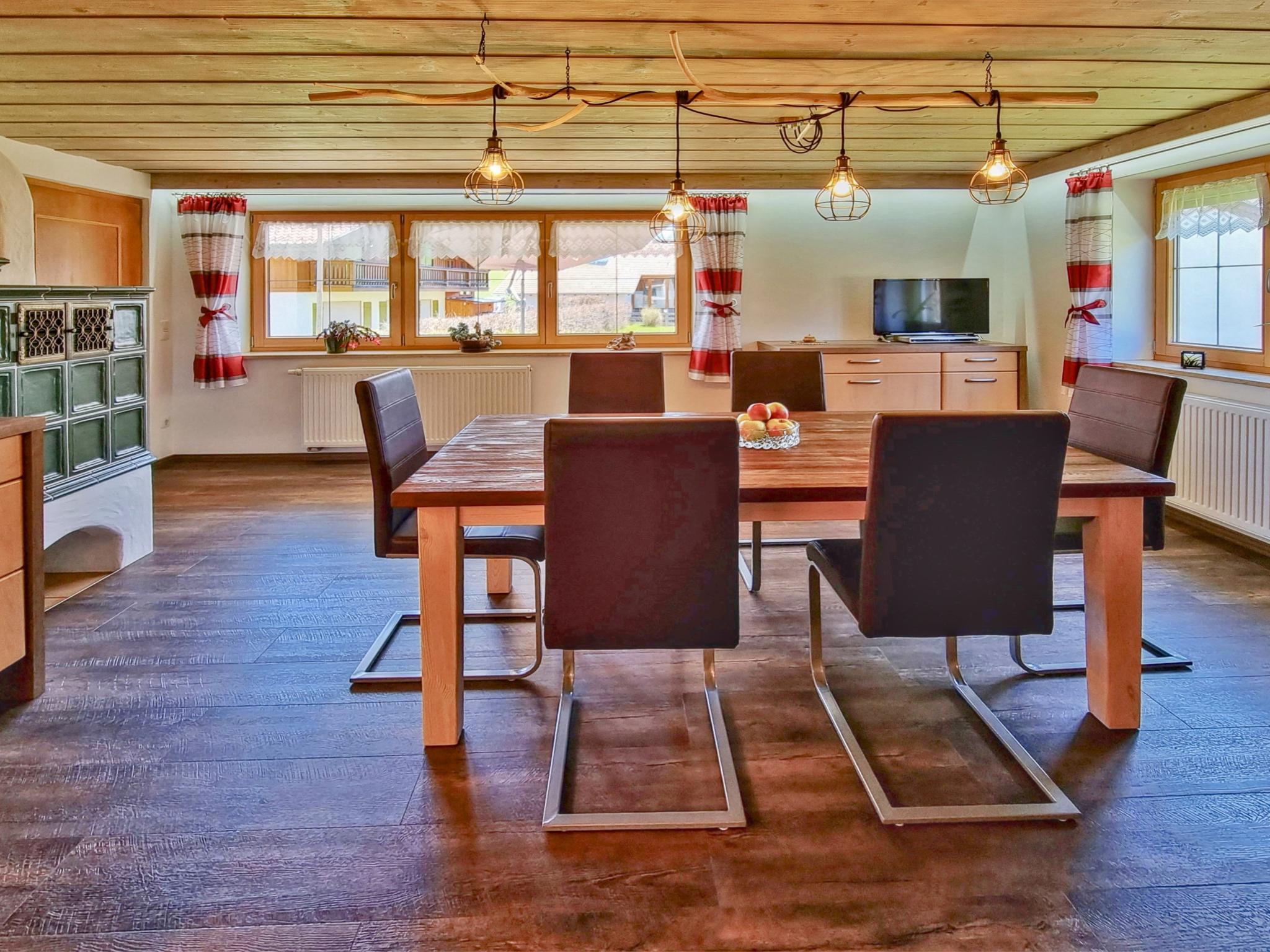 Swimming pool area at Oachkatzl in Wildsteig