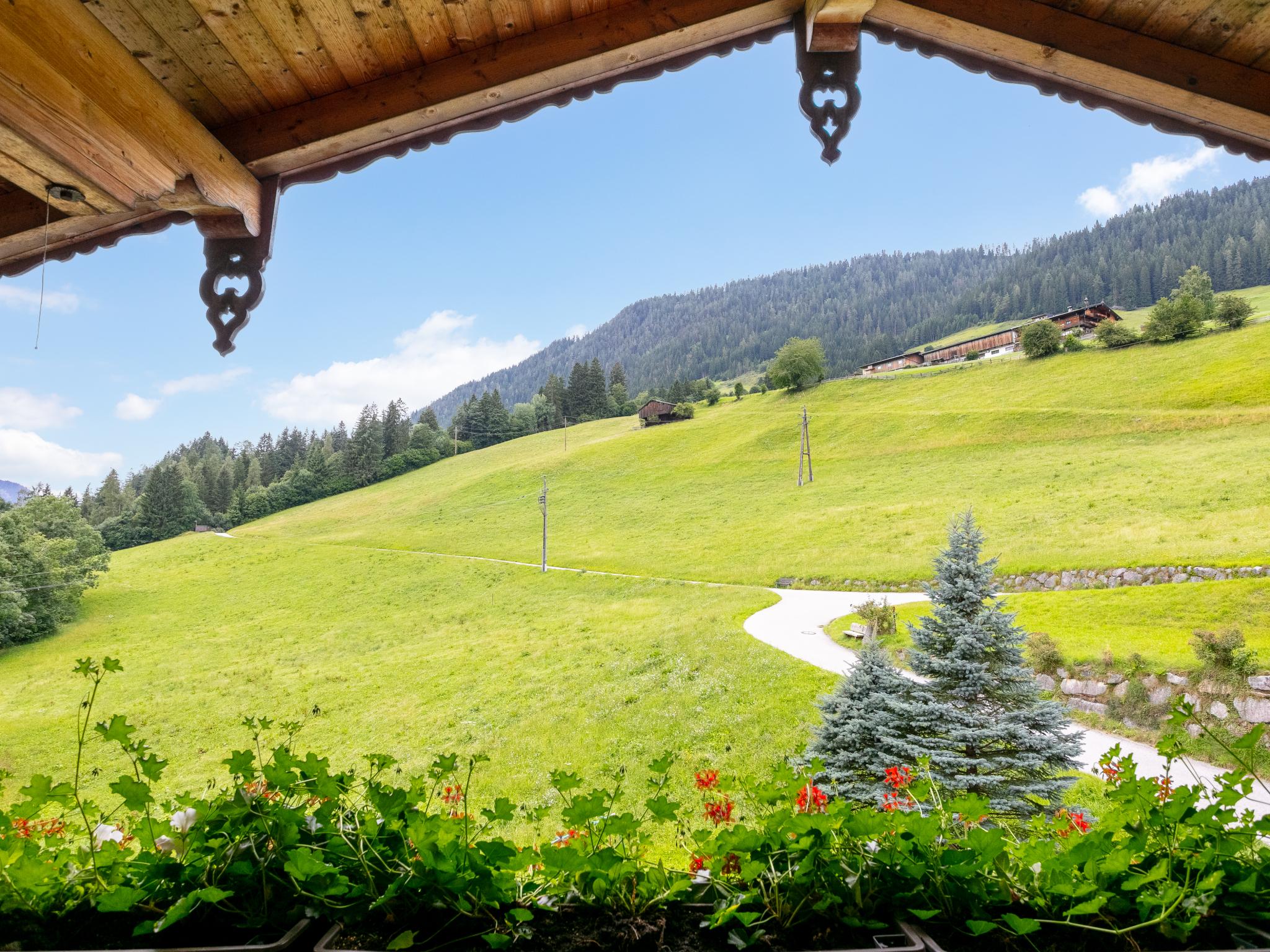 Living area at Am Bauernhof Top 3 in Alpbach