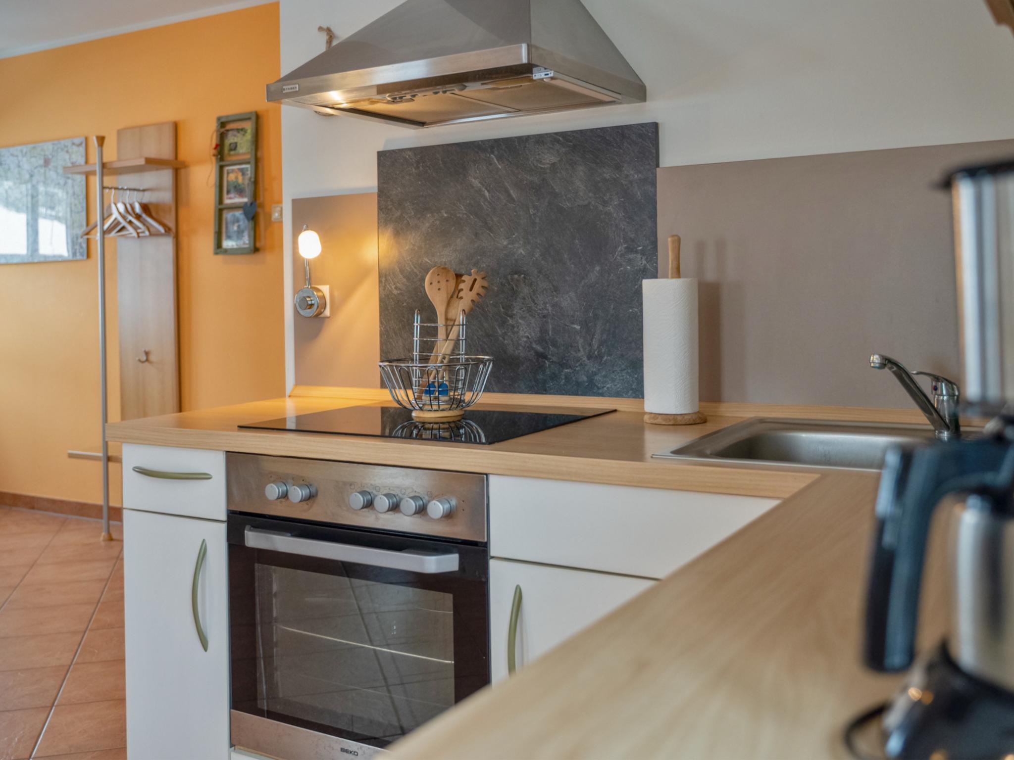 Outdoor terrace and views at Leana - Sächsische Schweiz in Hohnstein